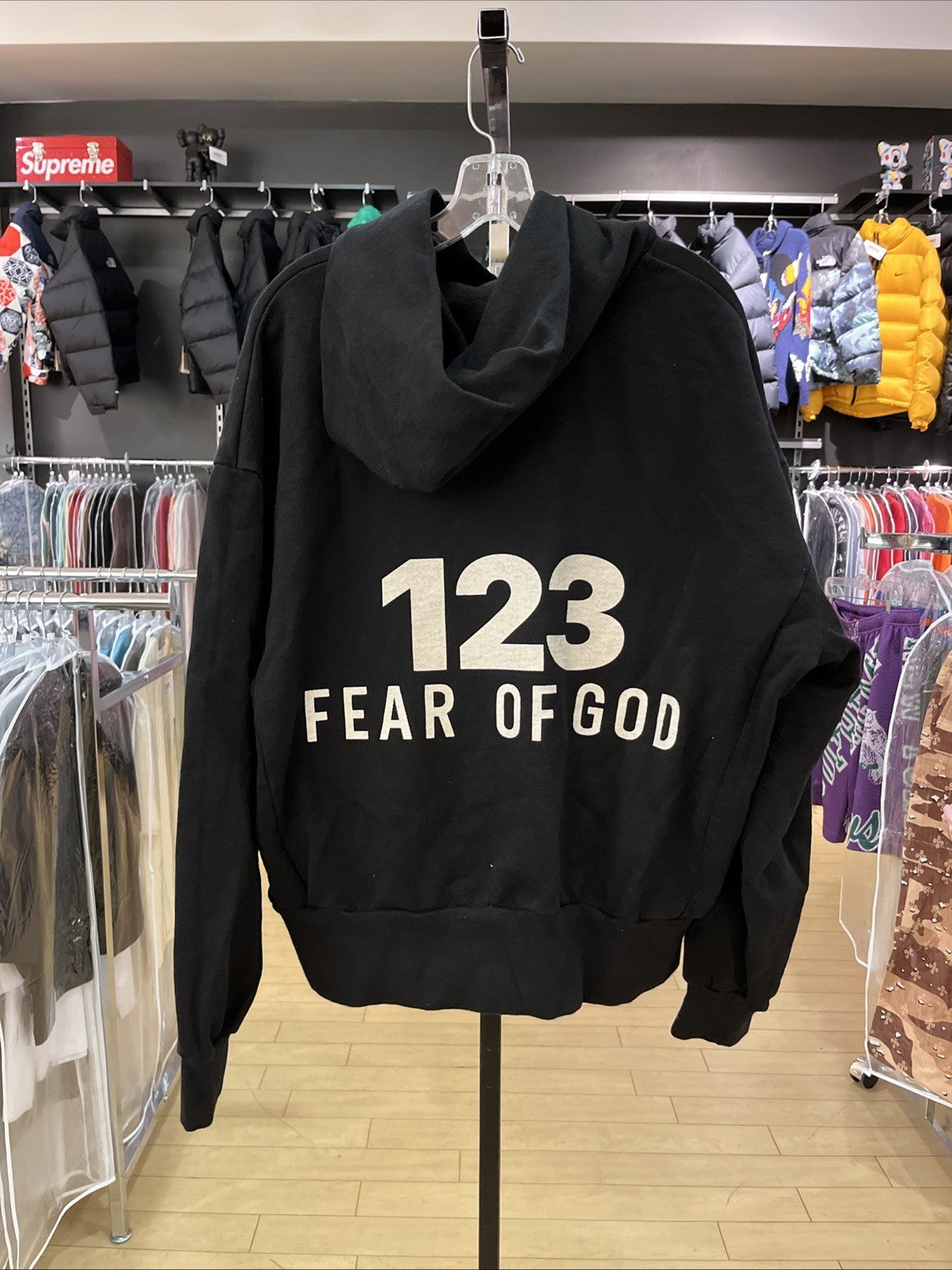 RRR123 Fear Of God Hoodie Sz Large