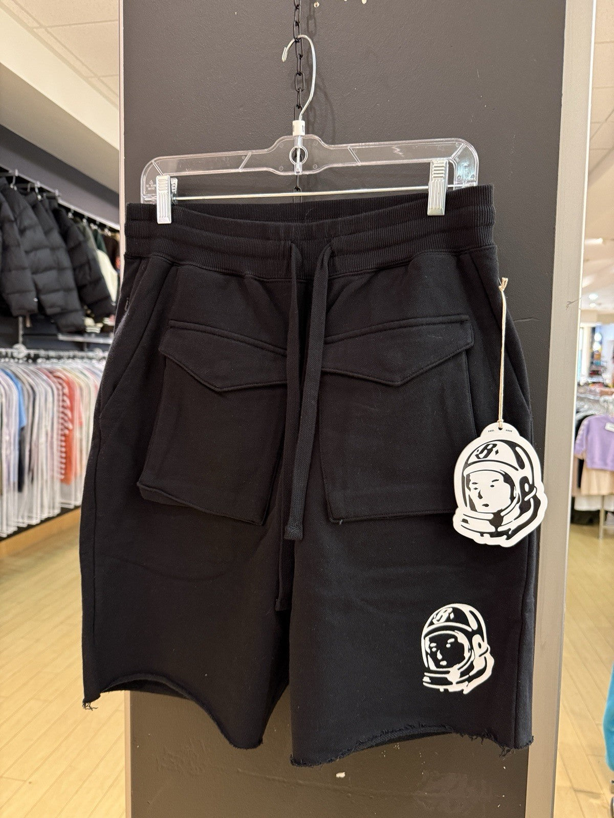 BILLIONAIRE BOYS CLUB BB Solar Short Black Front Pockets Sz M