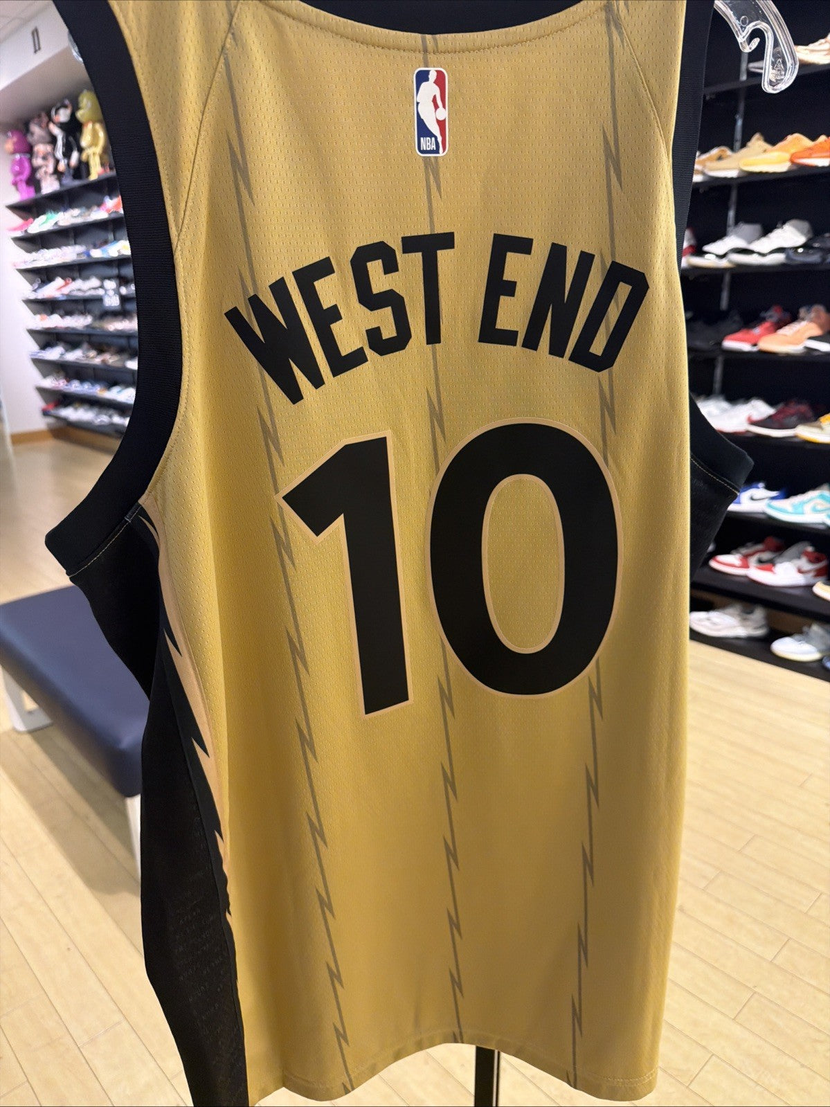 Nike Drake Toronto Raptors West End Swingman Jersey Sz XL