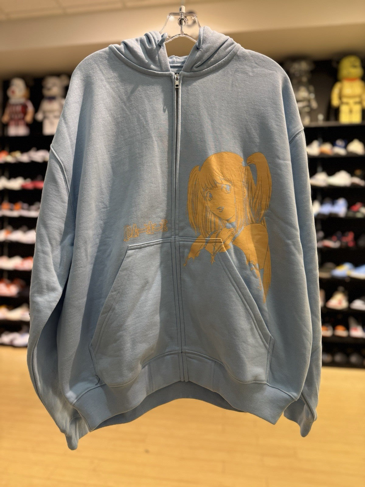 Palace Miss Zip Hood ‘skyline Blue’ Size Medium