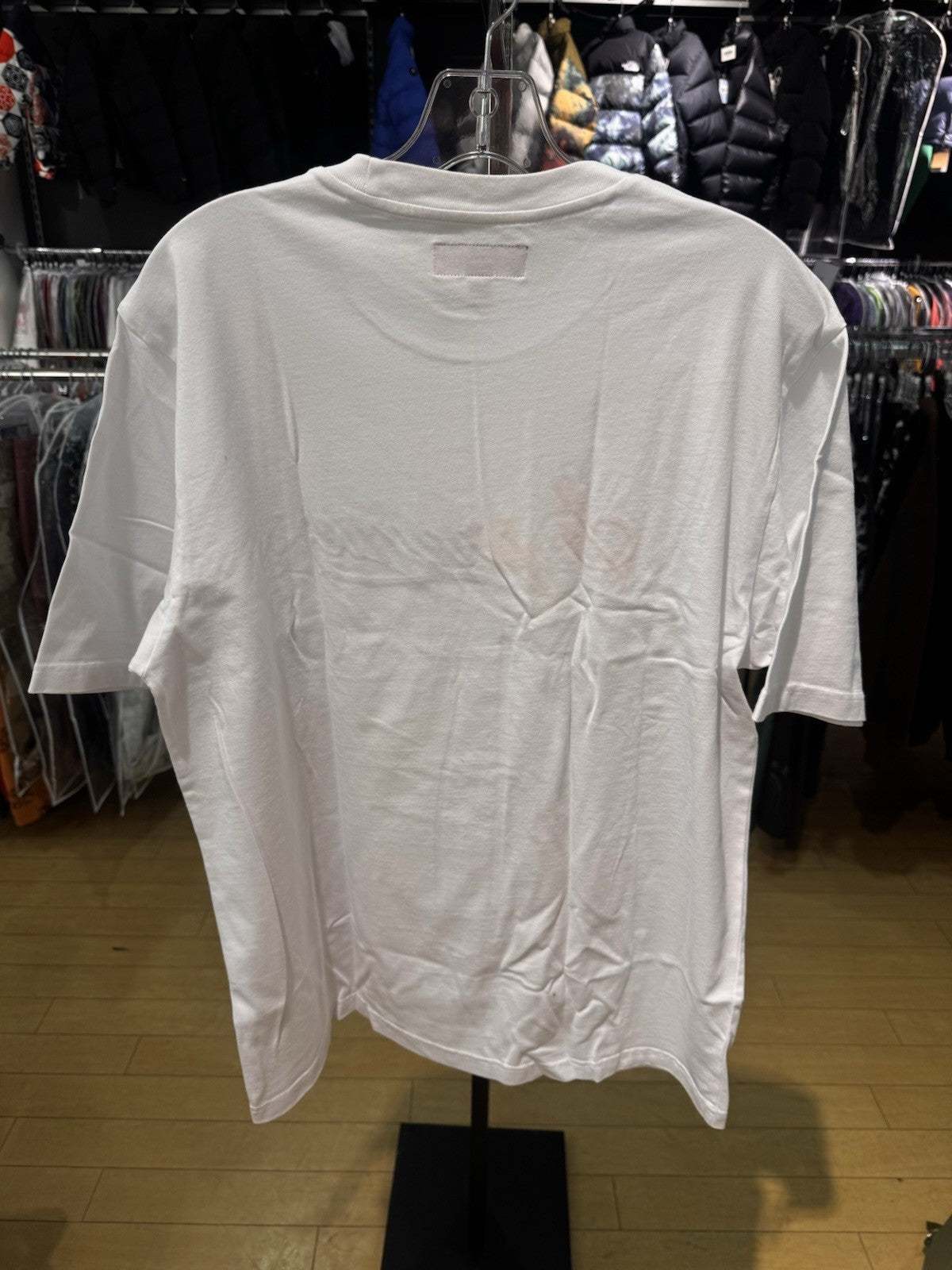 Supreme Cursive S/S Top White Size M