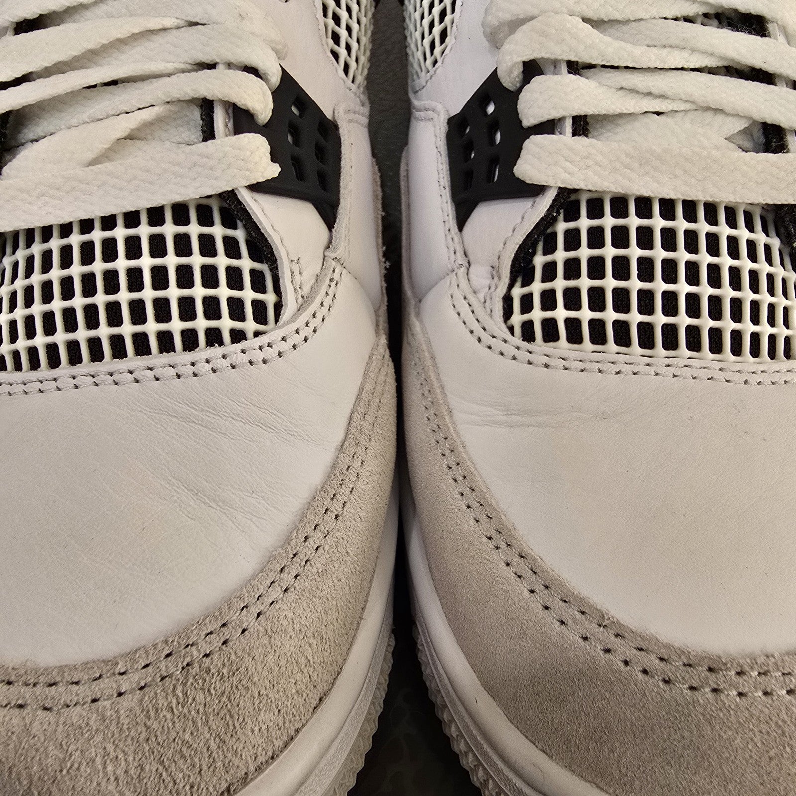 Size 10 - Jordan 4 Retro Mid Military Black