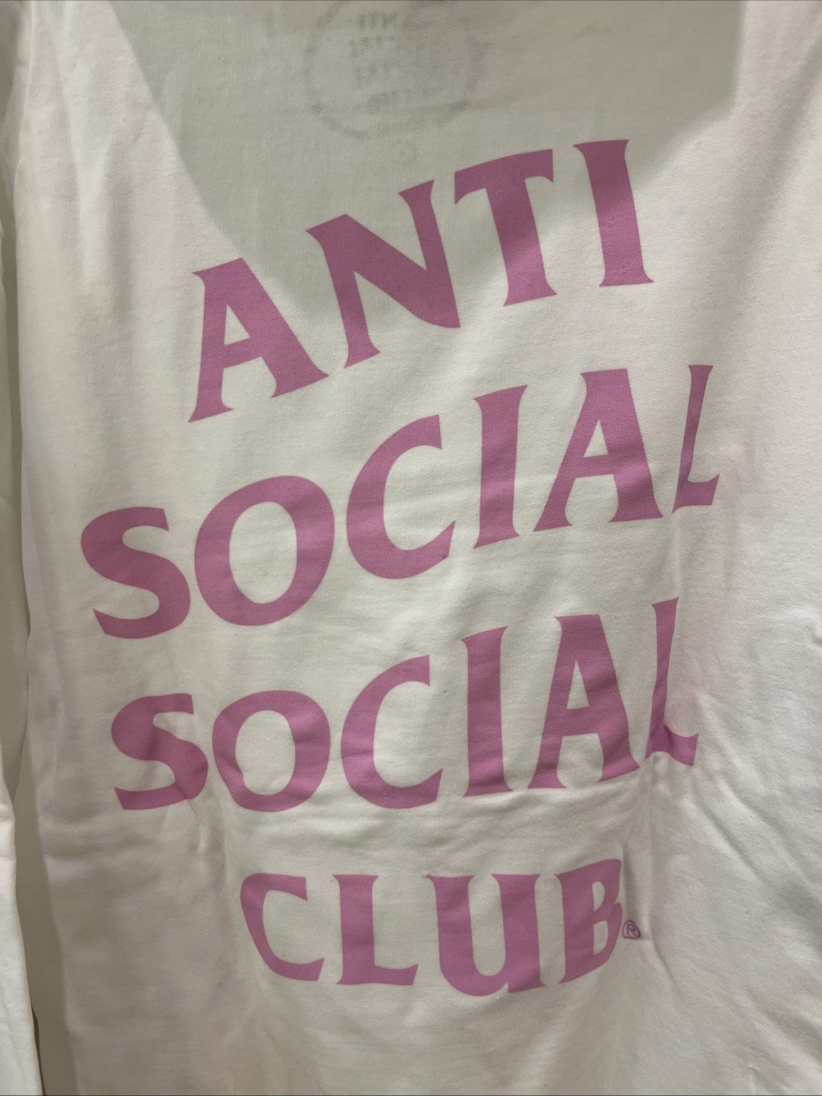 Anti Social Social Club “Everyone in LA” Hoodie White Sz S