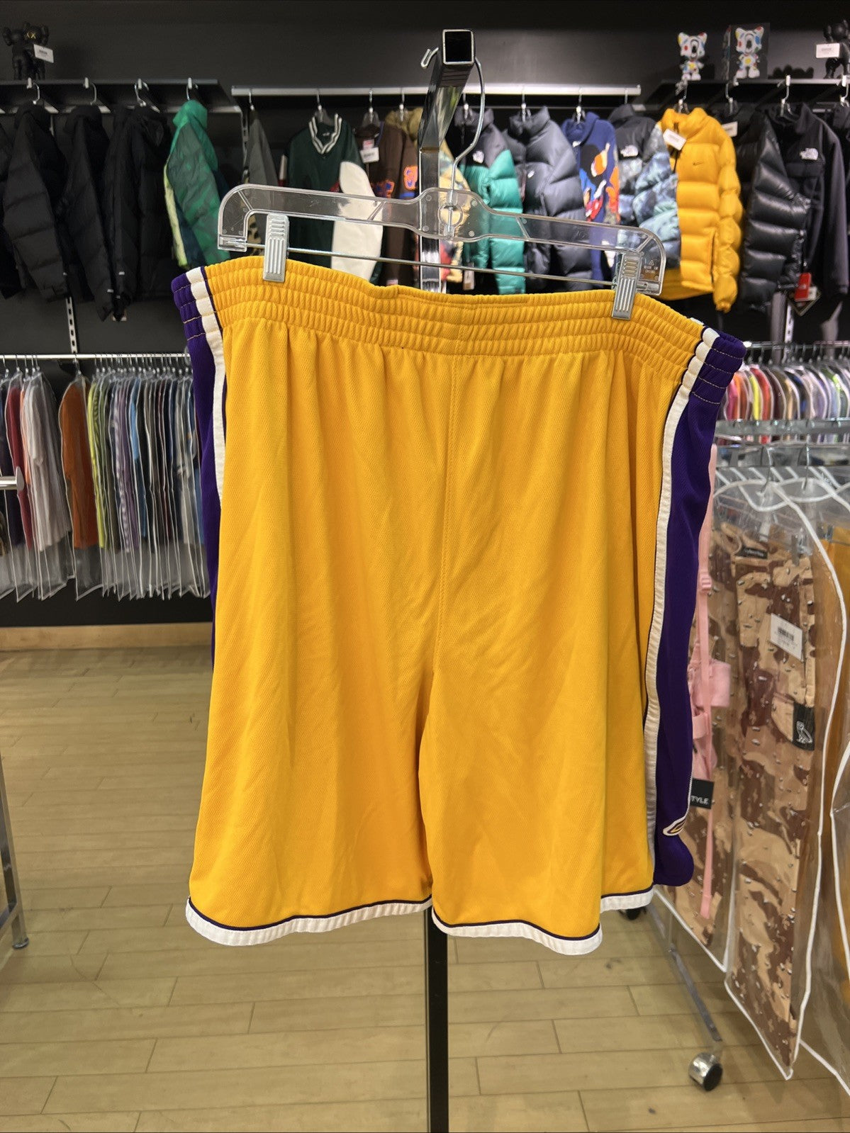 Official Game Issued Los Angeles Lakers Shorts Possible Kobe Bryant's READ MORE