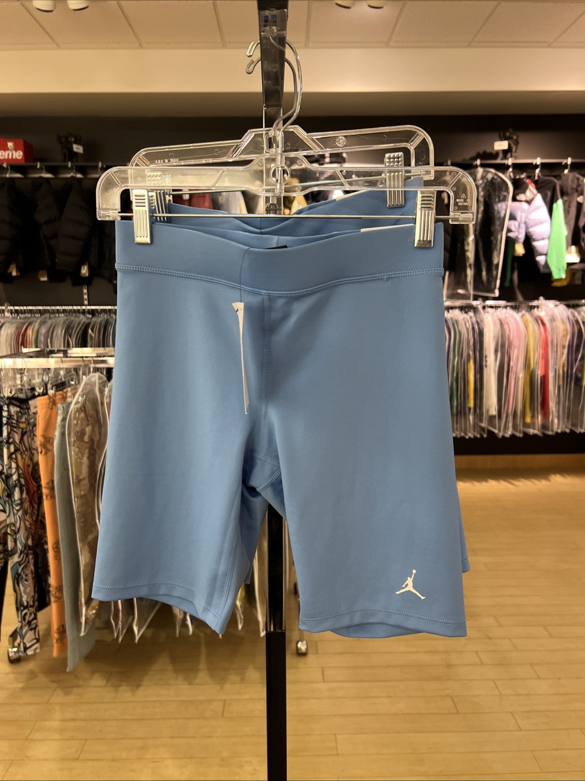 Jordan Tight Fit Shorts Blue Women’s Sz S