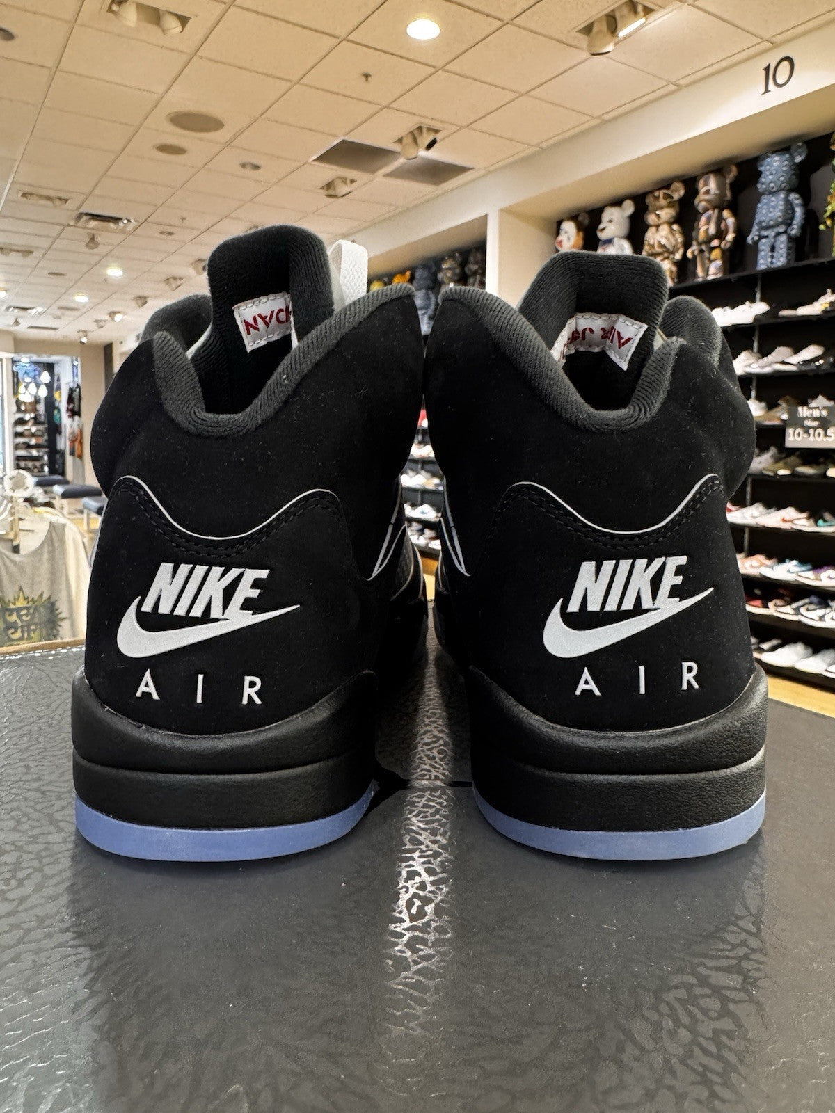 Air Jordan 5 Retro OG Black Metallic Reimagined Size 11.5