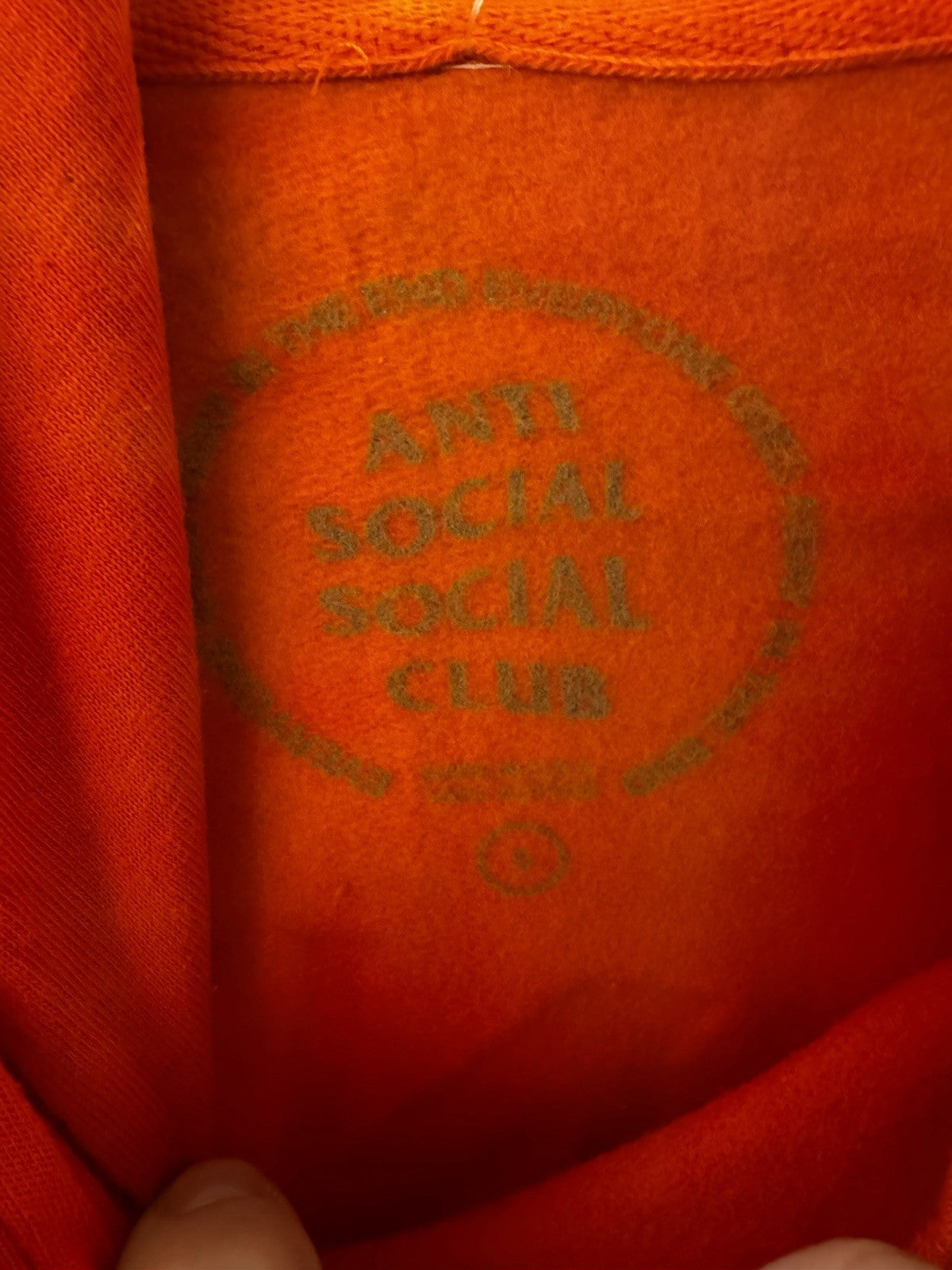 Anti Social Social Kaburosai Hoodie SZ M 