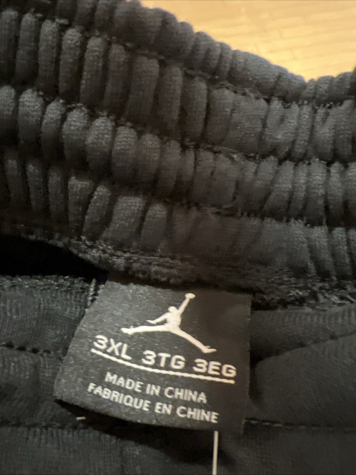 Jordan Black Sweat Shorts 835159-010 Sz 3XL