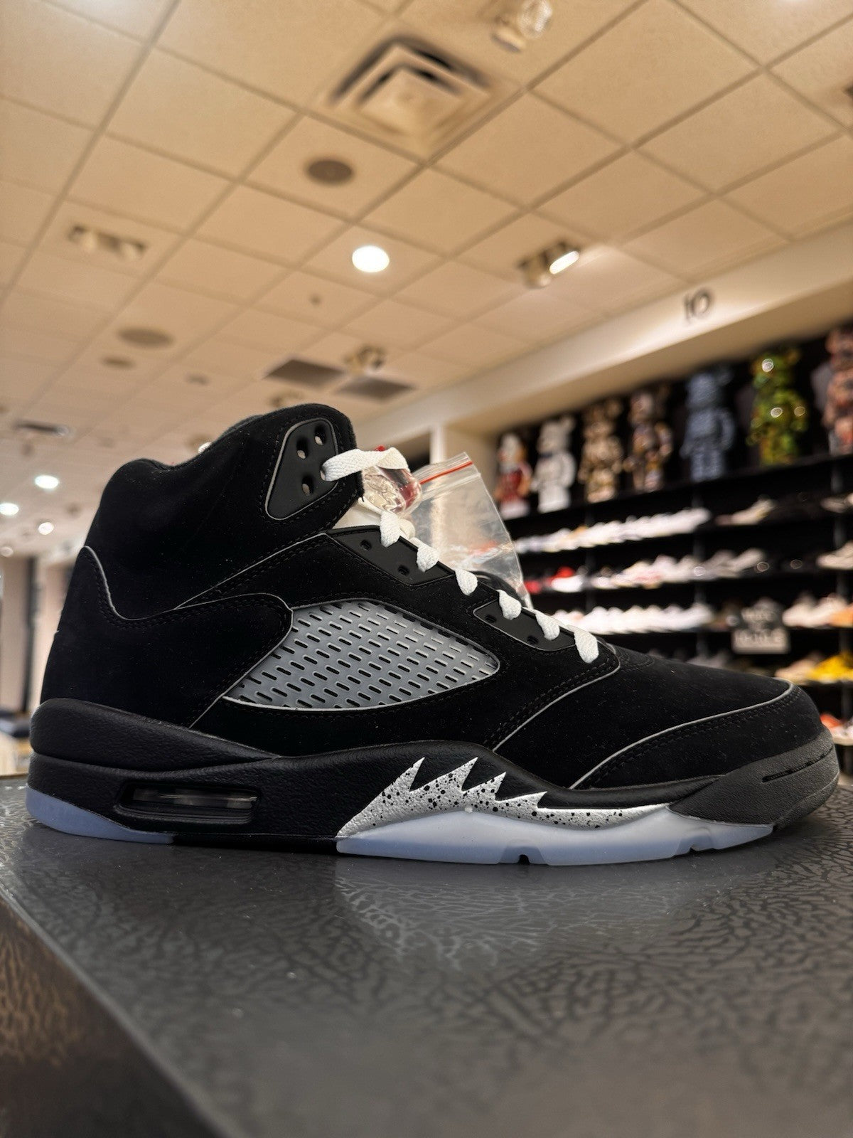 Air Jordan 5 Retro OG Black Metallic Reimagined Size 11