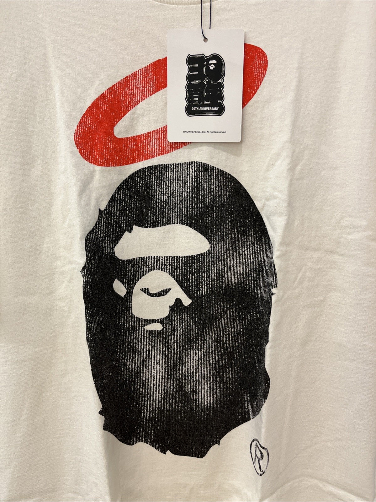 Bape x Union Pigment Dyed Ape Head Tee SZ XL