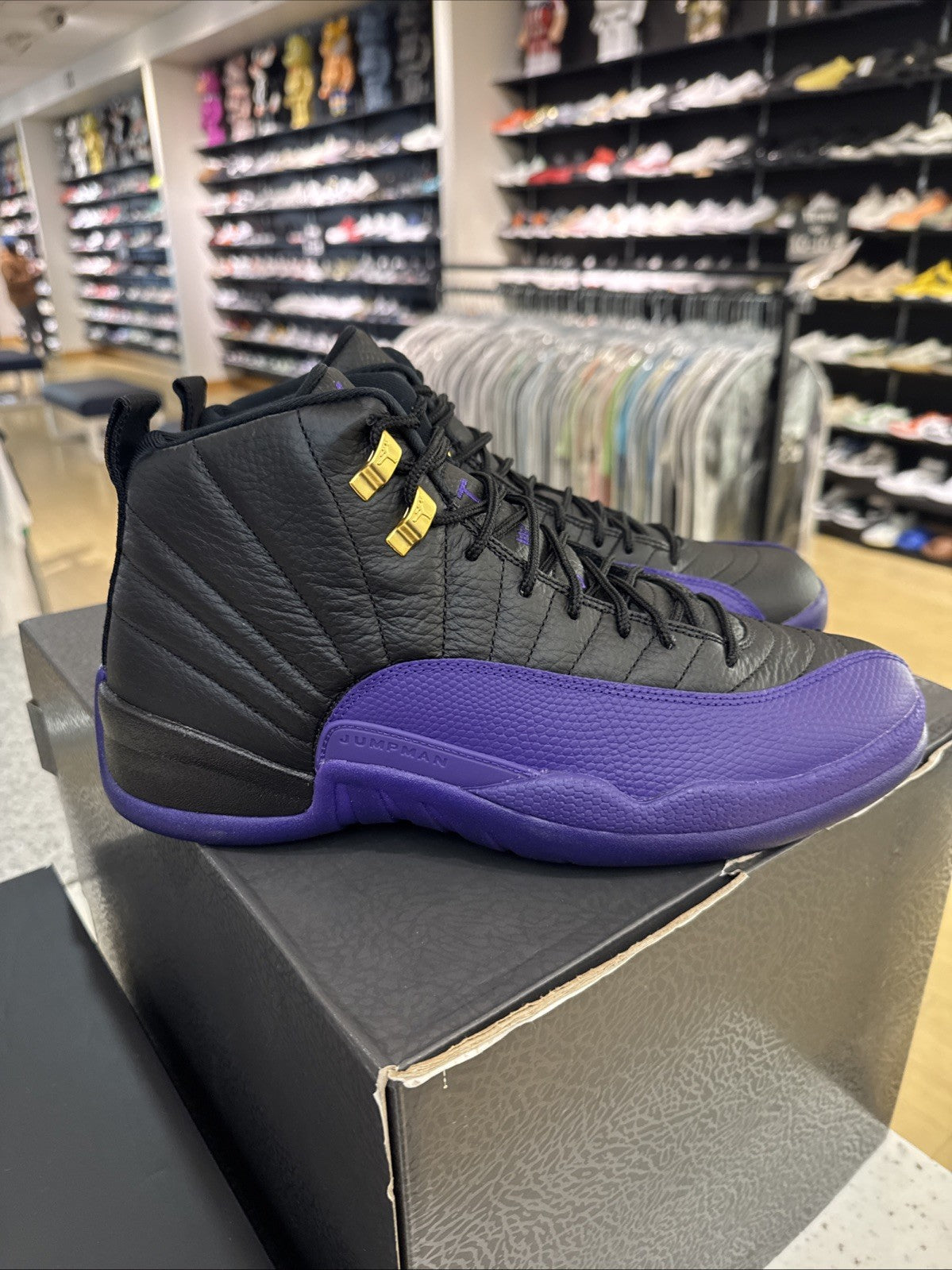 Size 12 - Jordan 12 Retro Mid Field Purple