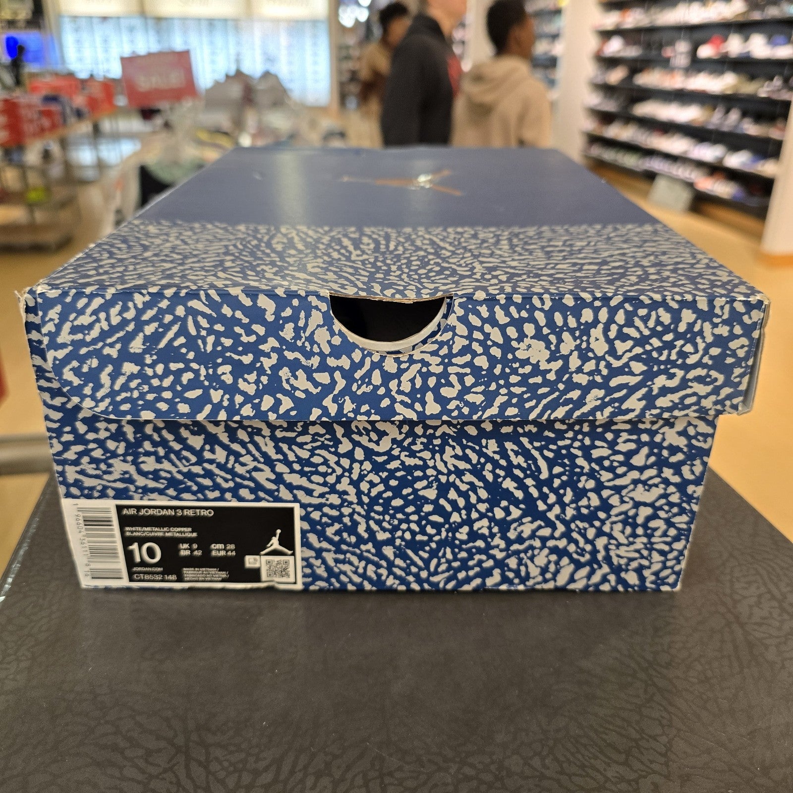 Size 10 - Jordan 3 Retro Washington Wizards