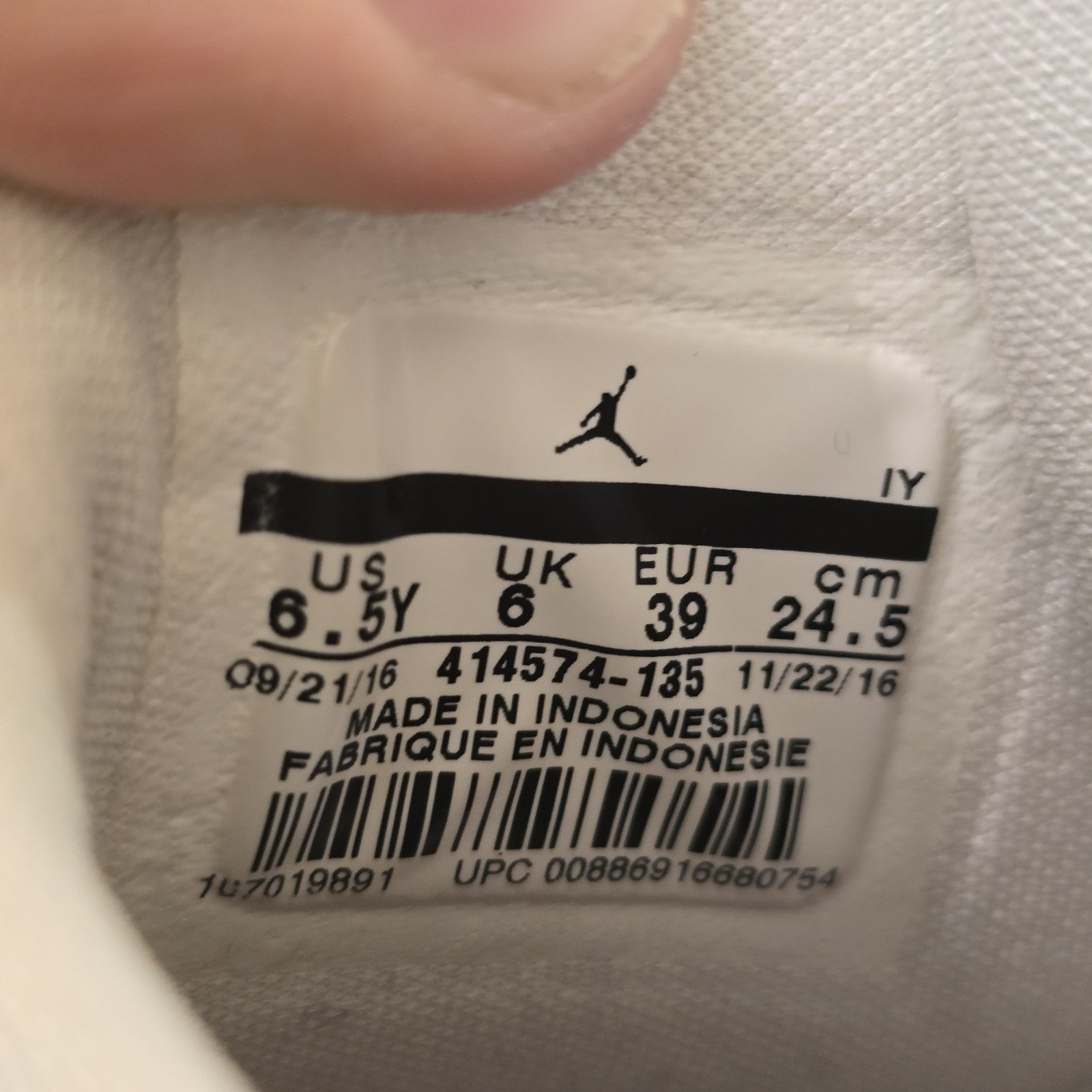 Size 6.5 - Air Jordan 13 Retro Defining Moments