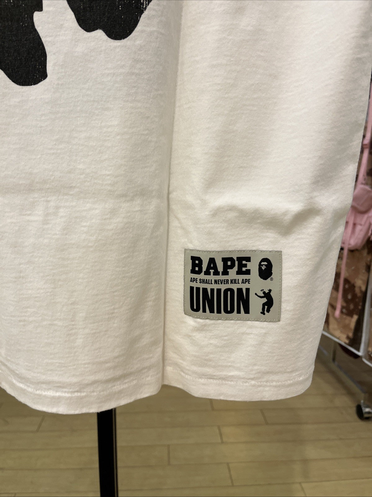 Bape x Union Pigment Dyed Ape Head Tee SZ XL