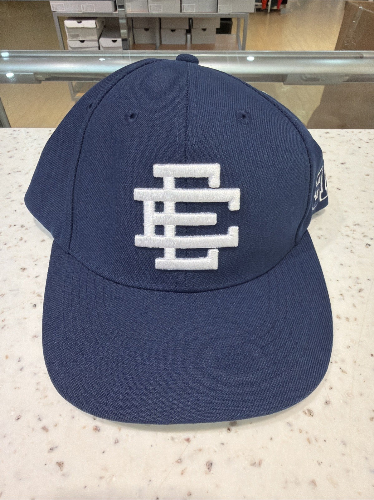 Eric Emanuel EE Basic/Core Hat Navy Blue Adjustable SnapBack