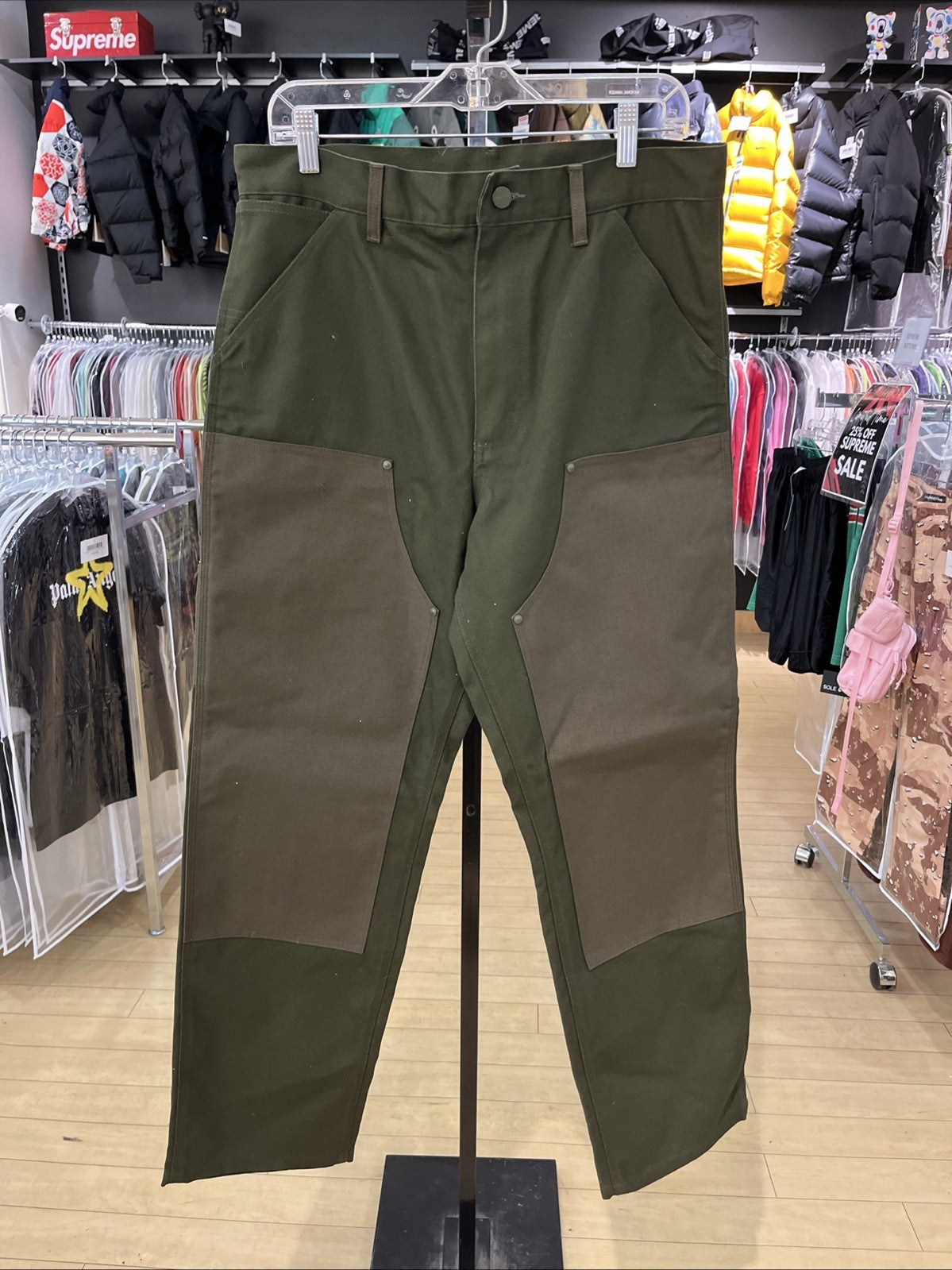 Palace Carhartt WIP Double Knee Pant Sz Medium