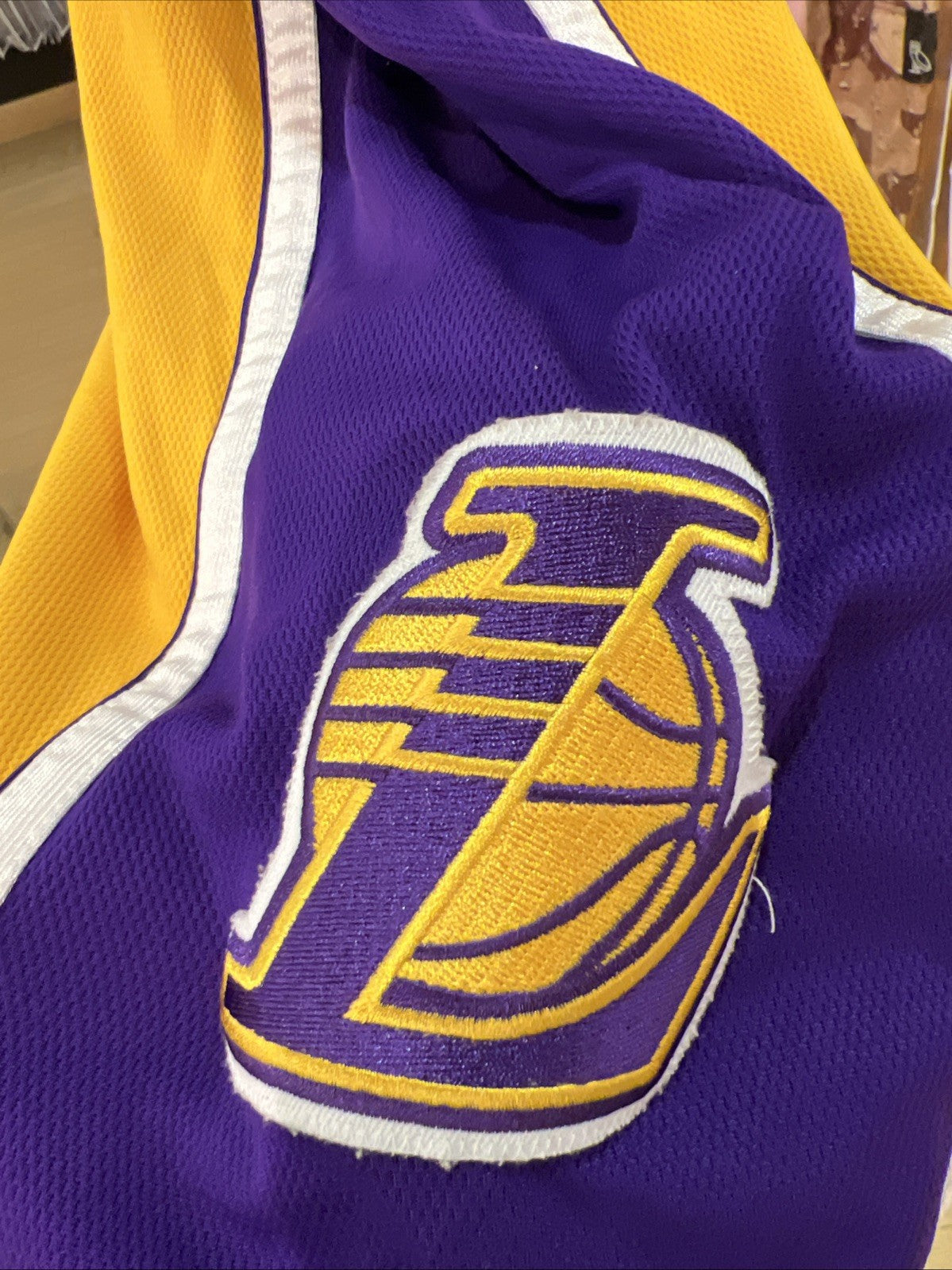 Official Game Issued Los Angeles Lakers Shorts Possible Kobe Bryant's READ MORE