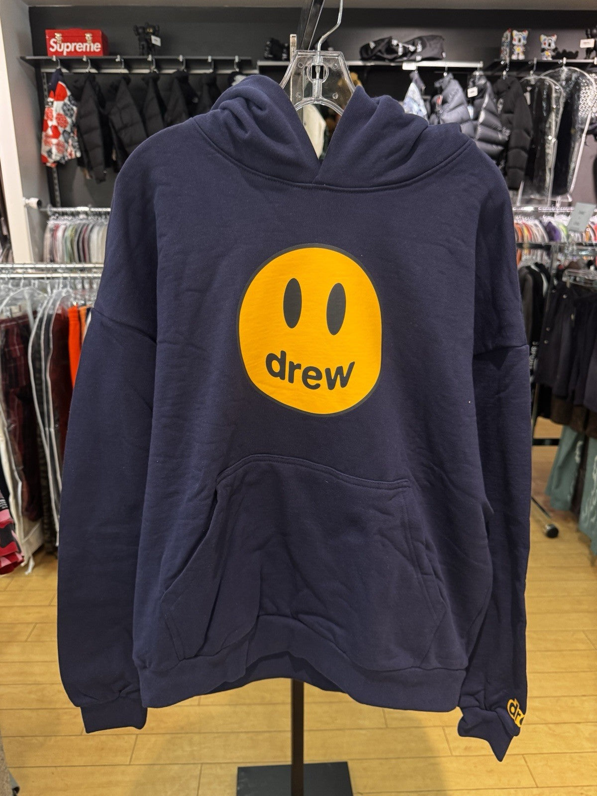 Drew House Mascot Hoodie Dark Navy Size L