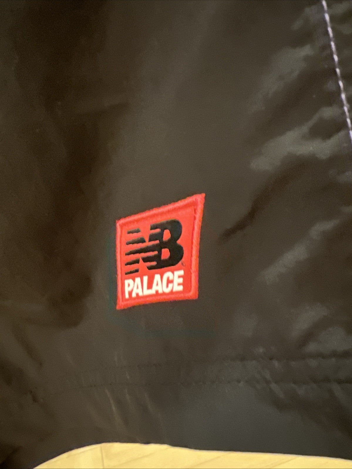 Palace x New Balance Nylon Trail Short 'Black/Purple' Sz S