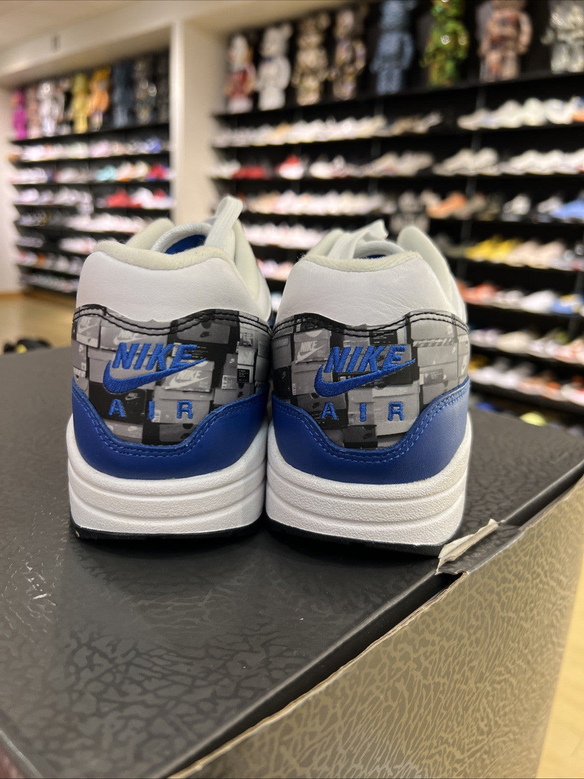 Nike Air Max 1 Atmos Blue We Love Nike Sz 9