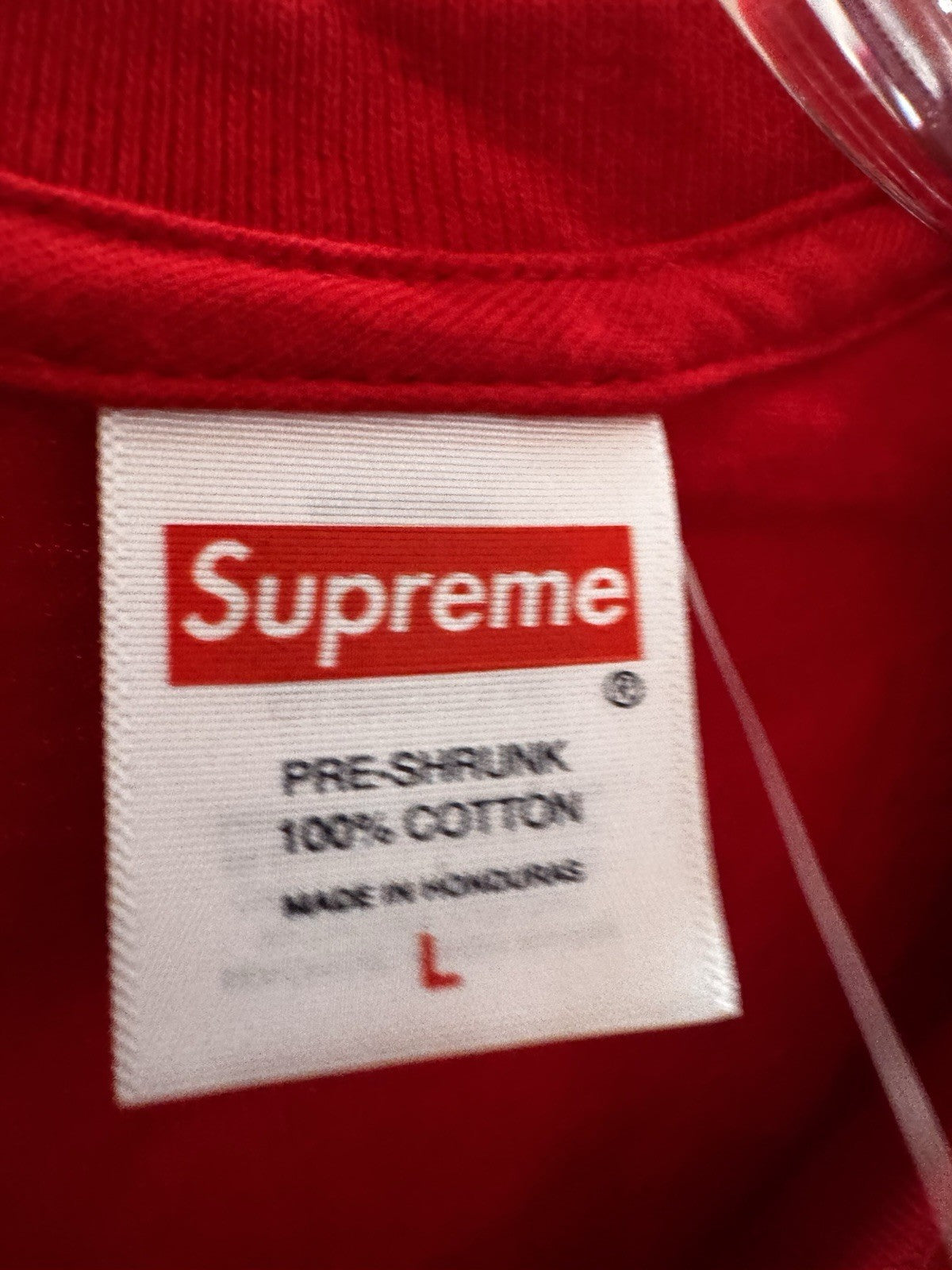 Supreme 4 Life Tee Red Size L
