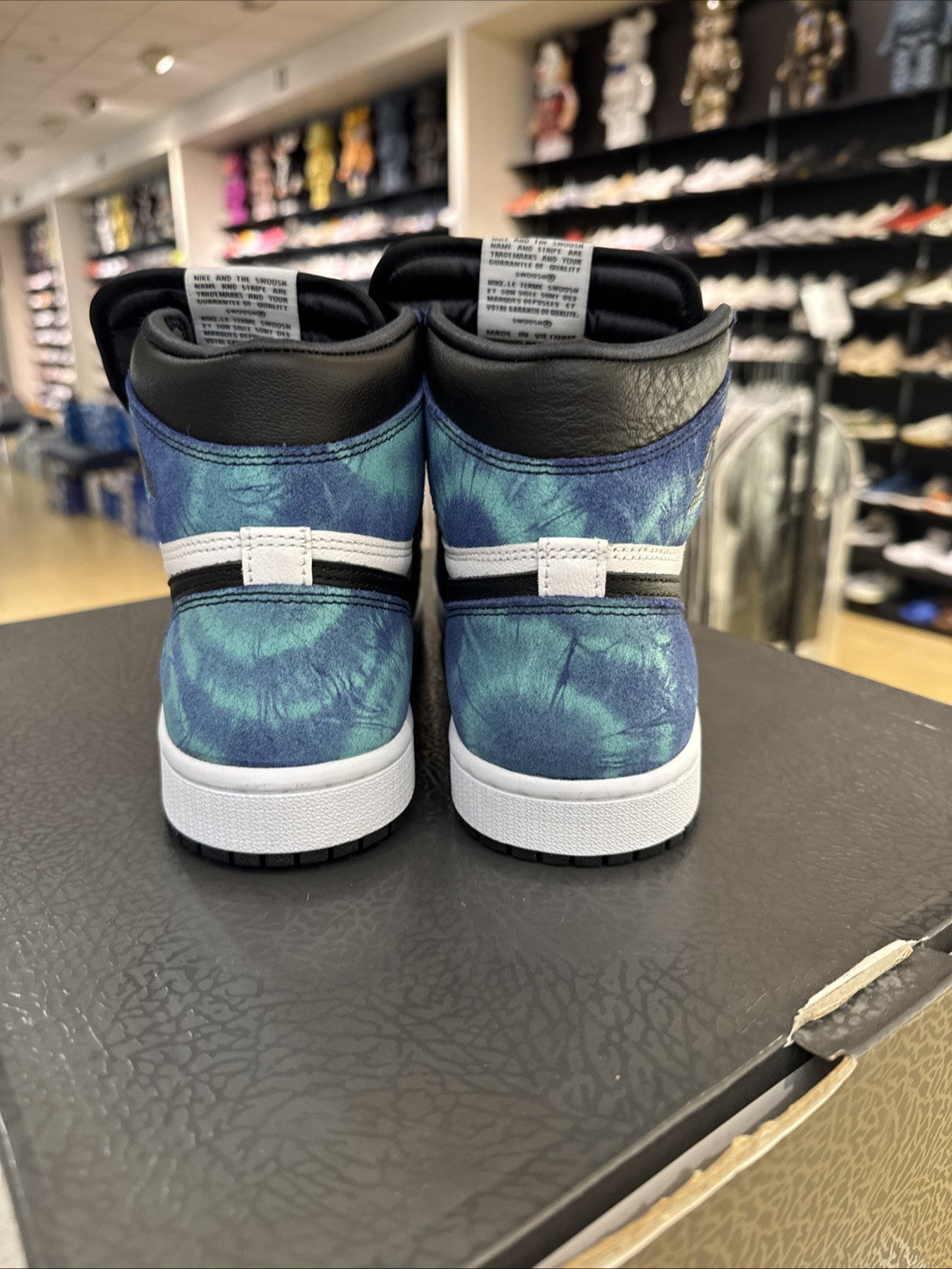 Size 9 - Air Jordan 1 Retro OG High Tie-Dye W NO BOX