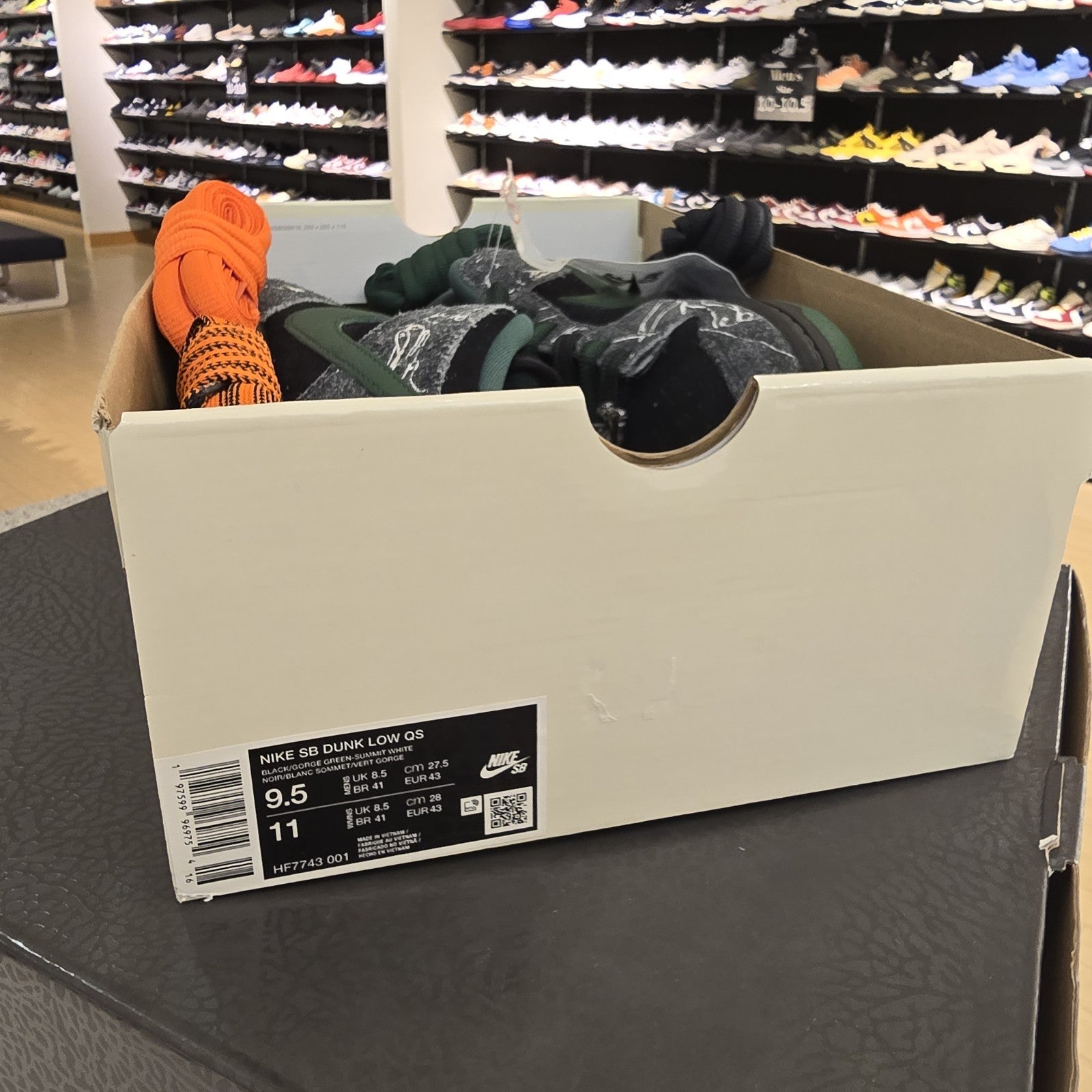 Size 9.5 - THERE Skateboards x Nike Dunk SB Low Ultra Humanized