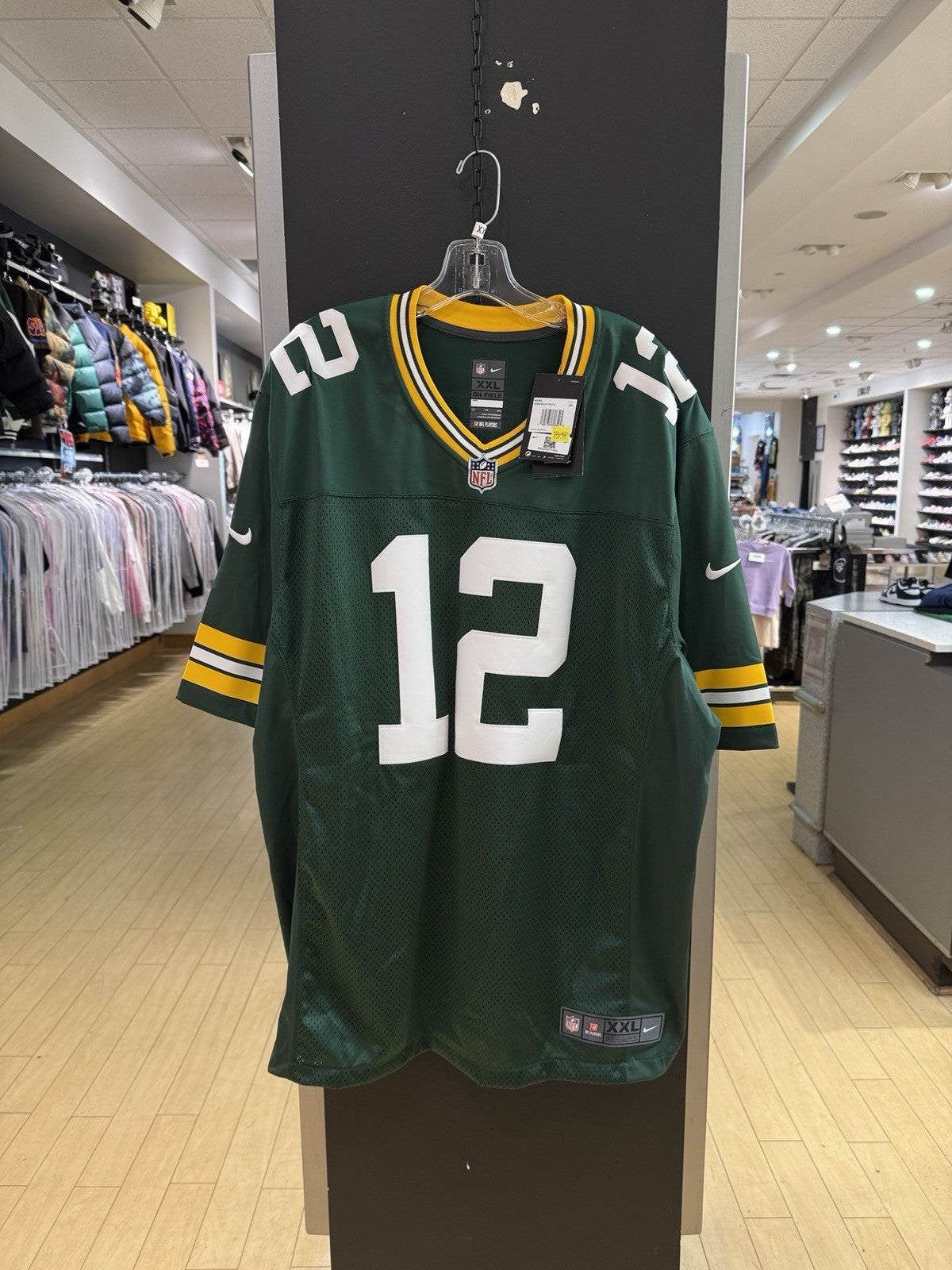 Nike NFL  Aaron Rodgers Green Bay Packers #12 Sz XXL