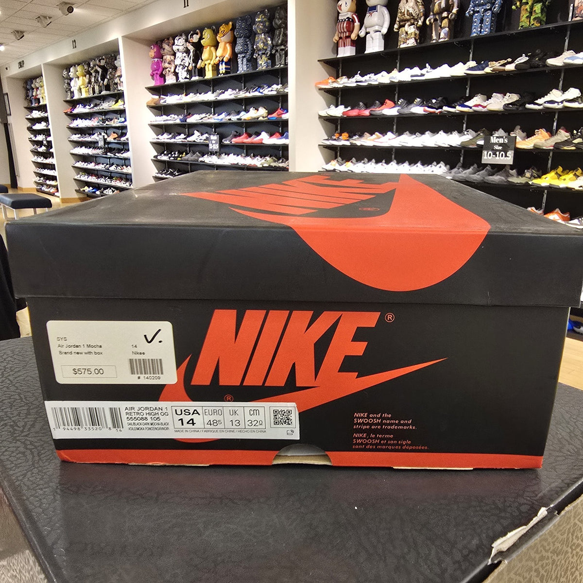 Size 14 - Jordan 1 Retro OG High Dark Mocha