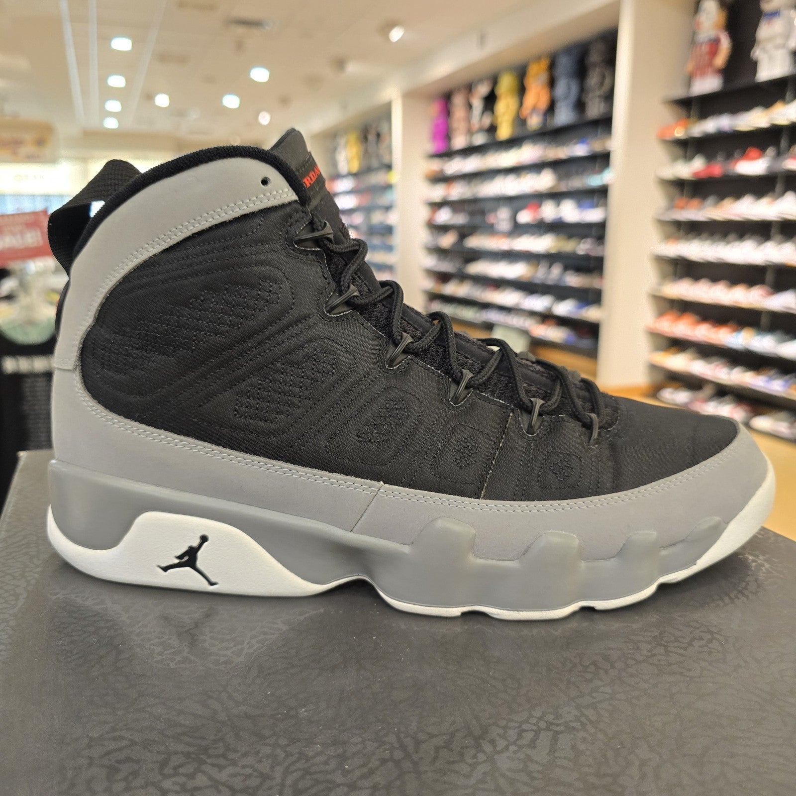 Size 11.5 - Jordan 9 Retro Particle Gray 2022