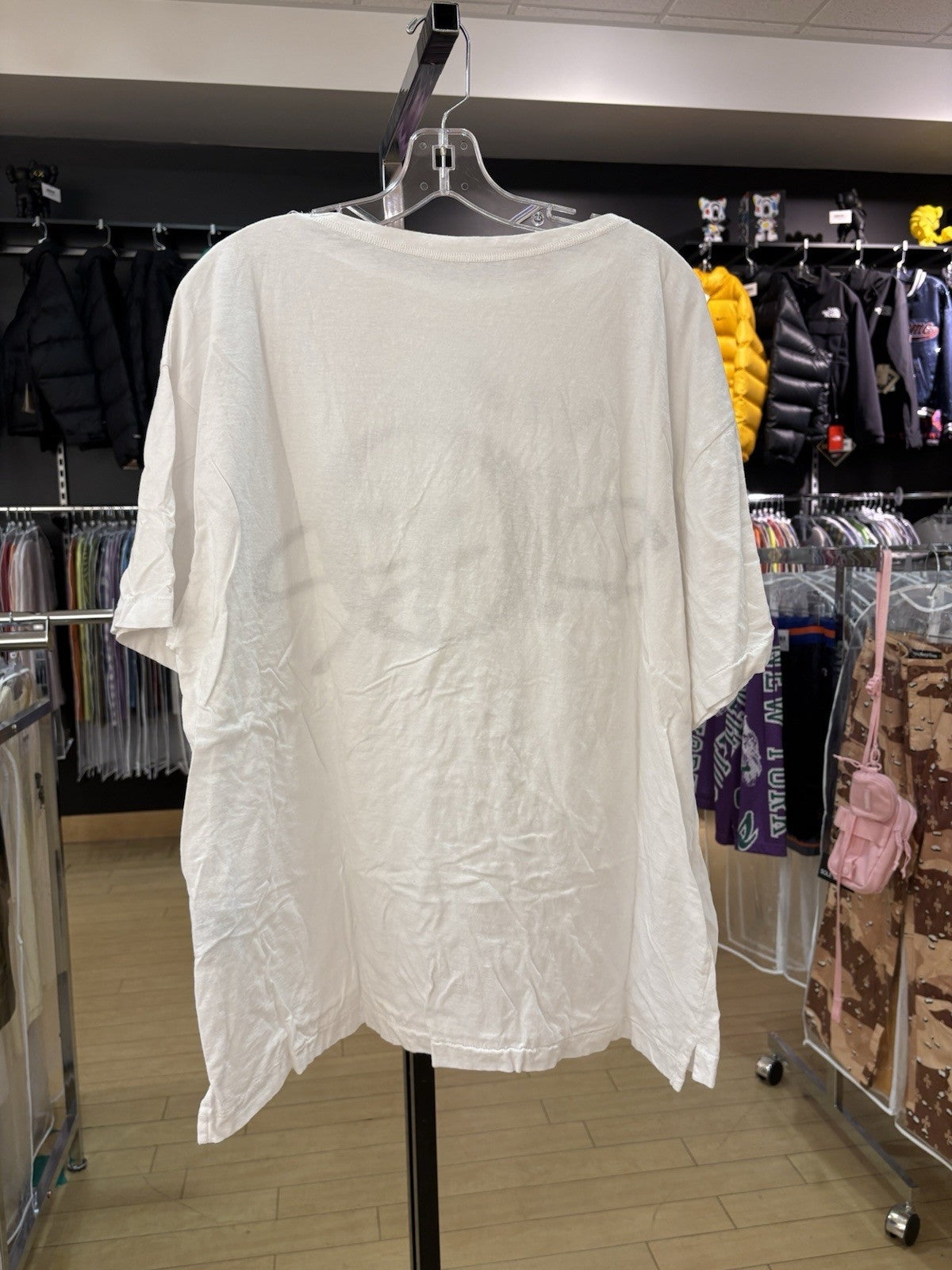 Dior x CACTUS JACK Oversized T-shirt White/Brown Size Large