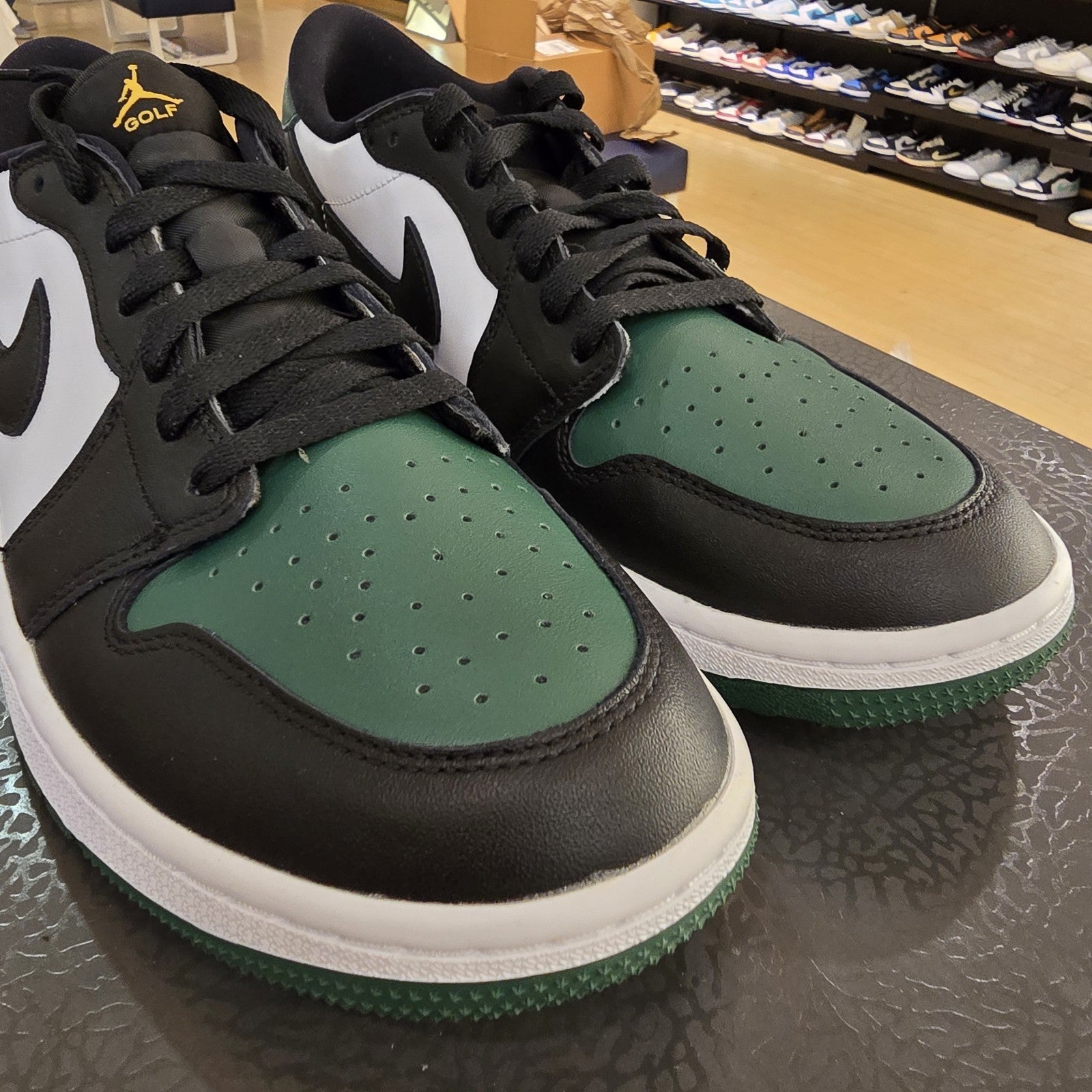 Size 9.5 - Air Jordan 1 Golf Low Noble Green 