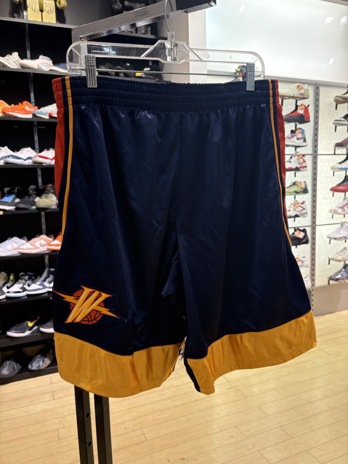 Mitchell & Ness Golden State Warriors Hardwood Classics Swingman Shorts size 40