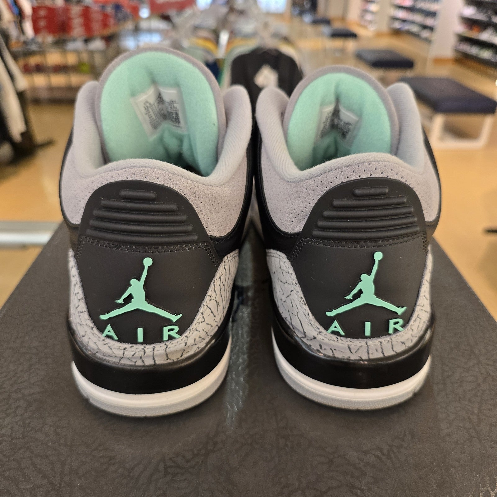 Size 11.5 - Air Jordan 3 Retro Green Glow