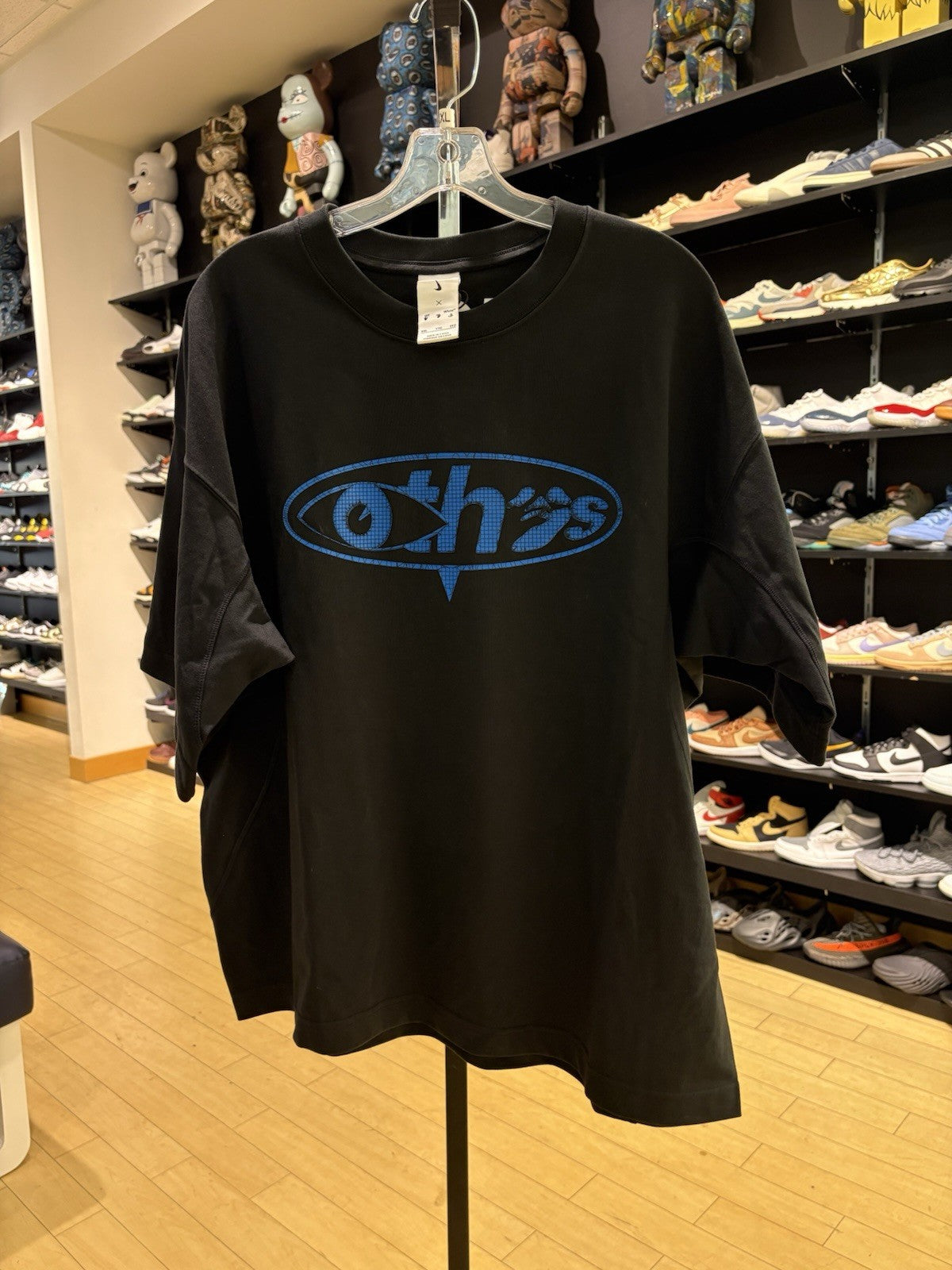 Nike X Off-White 005 Virgil ABLOH tee T-shirt Black Size 2XL