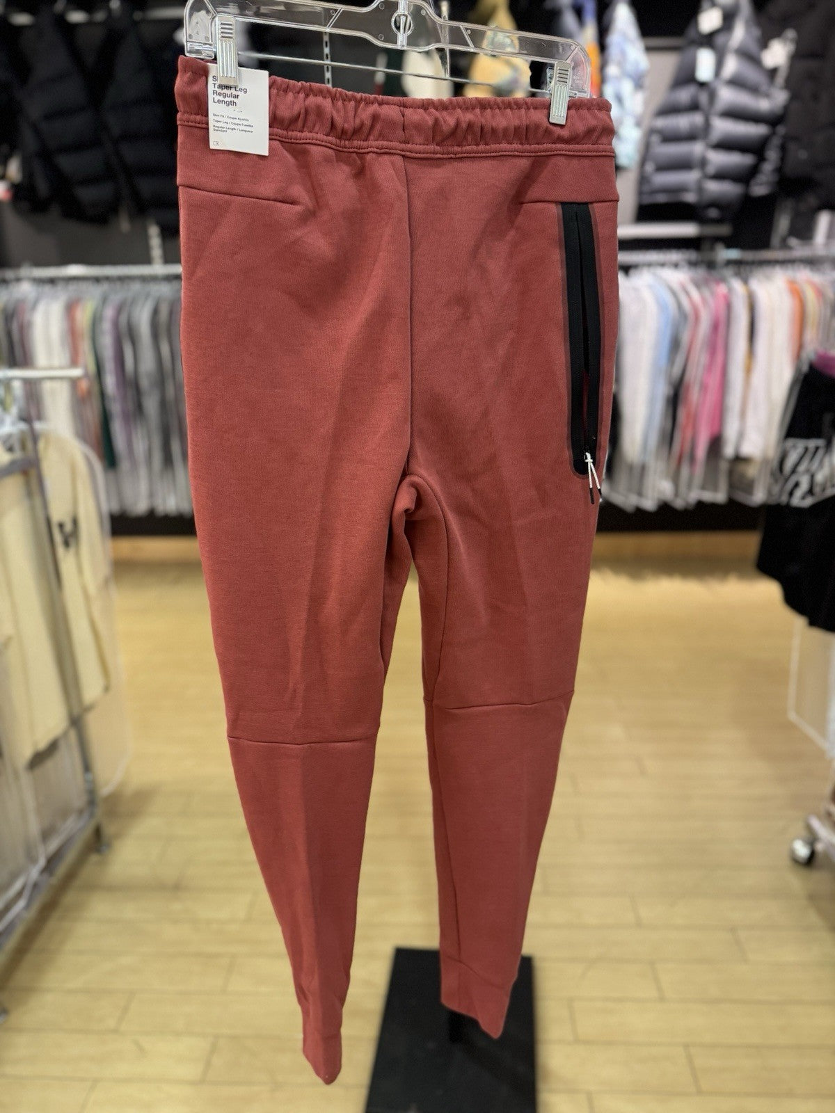 Nike Sportswear Men's Tech Fleece Joggers Cedar/Obsidian CU4495-661 Sz Small