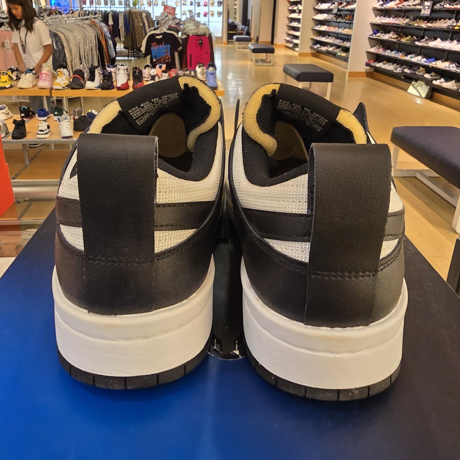 Nike Dunk Low Disrupt Black White (Women's) Sz 12