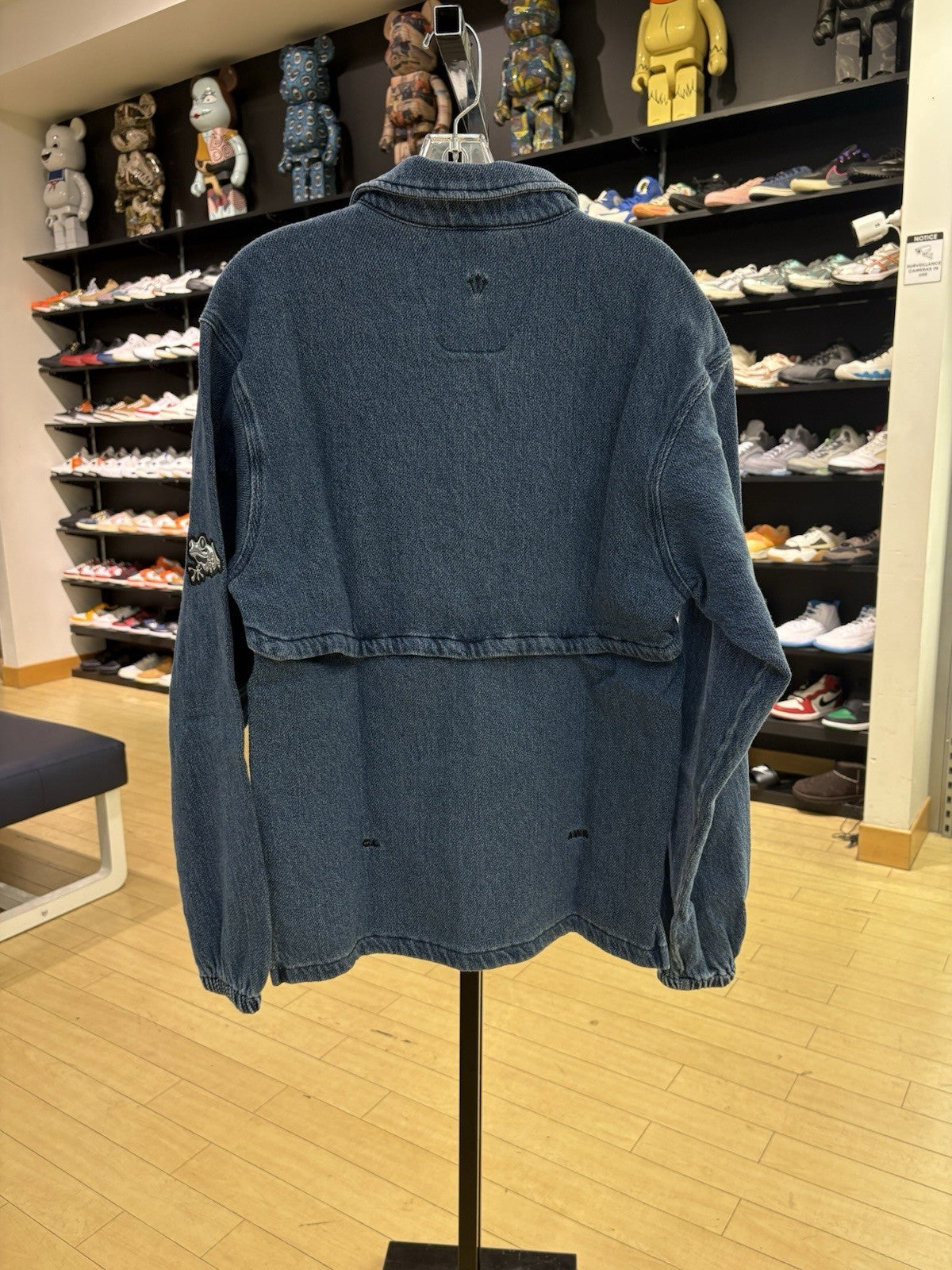 Nike × NOCTA Opal Lily Pad Denim Shirt Blue Denim Size XS