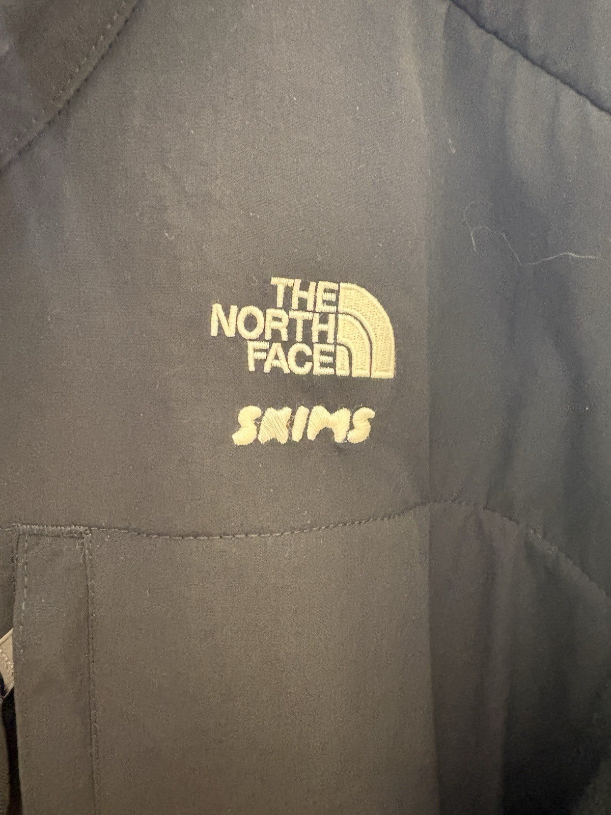 The North Face x SKIMS 1995 Denali Fleece Jacket In The Color Black Size XL