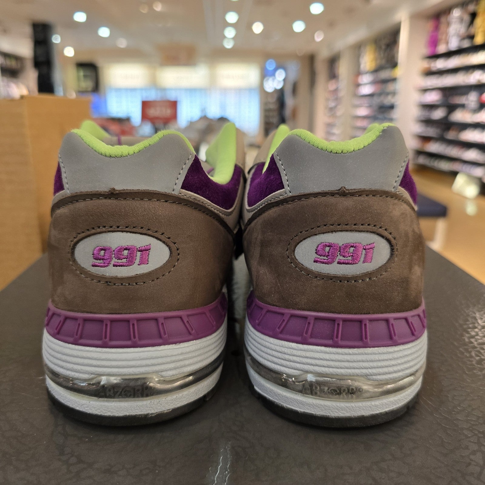 Size 10 - Stray Rats x New Balance 991 Brown Women's