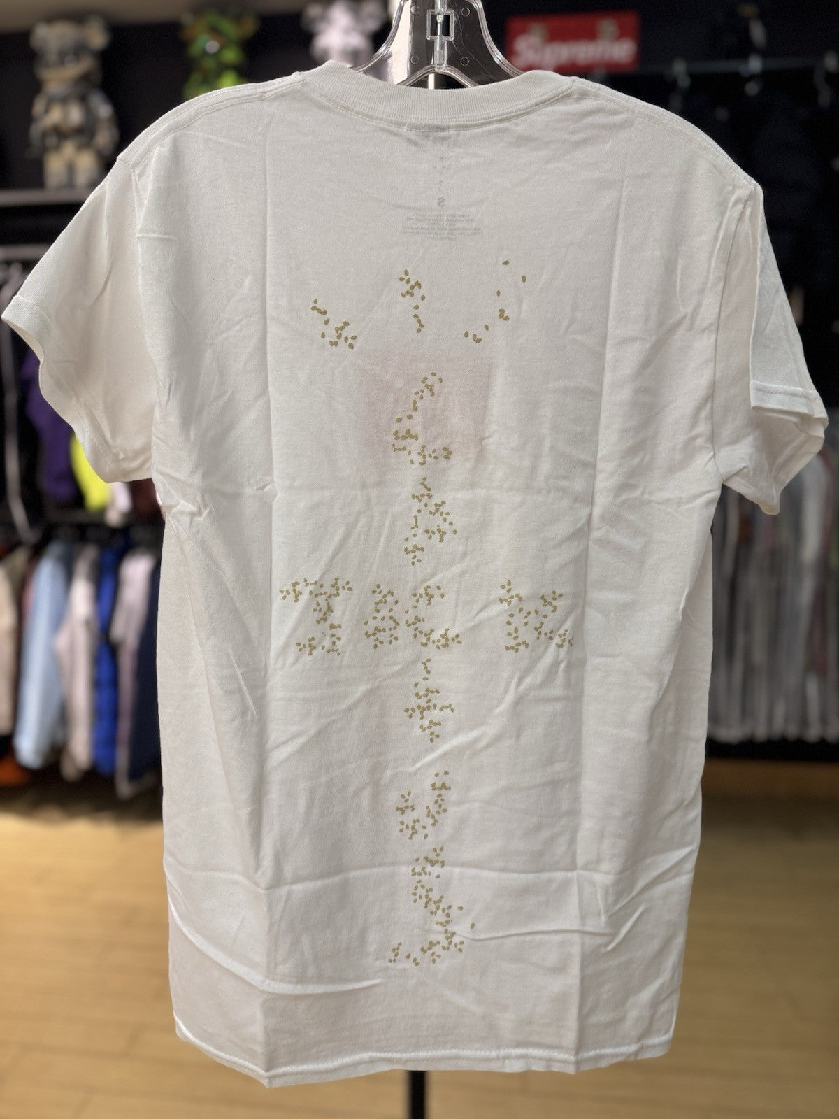 Travis Scott Cactus Jack McDonald's Sesame T-Shirt White Mens Size S NEW!