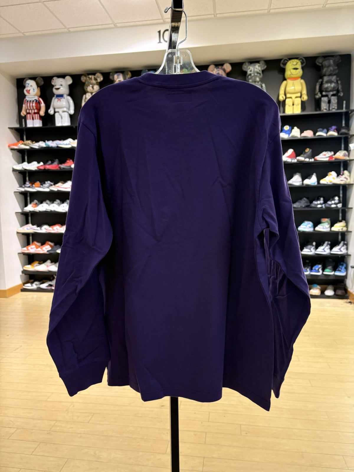 Supreme Small Box L/S Tee (SS22) Purple
