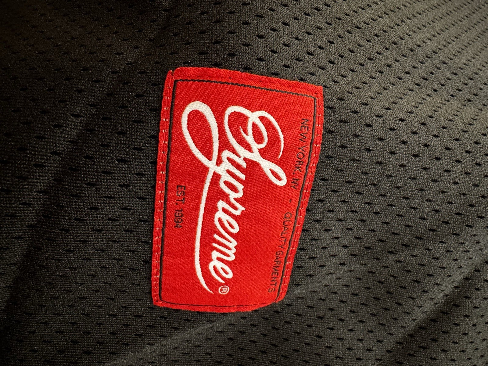 Supreme S Logo Baseball Jersey Henley Size M