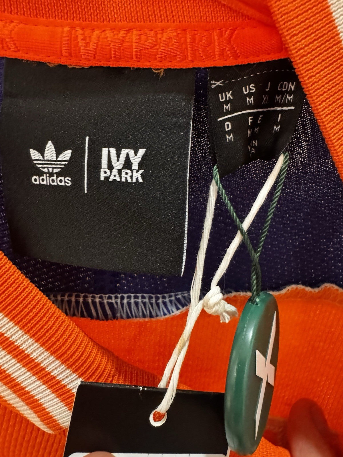 Adidas Ivy Park Jersey Top Unisex Size M