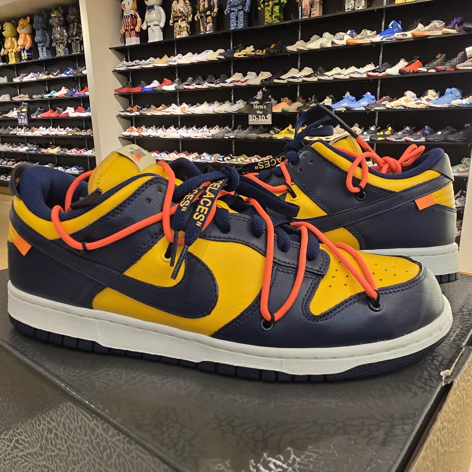 Size 11.5 - Nike Dunk Low x OFF-WHITE University Gold 2019