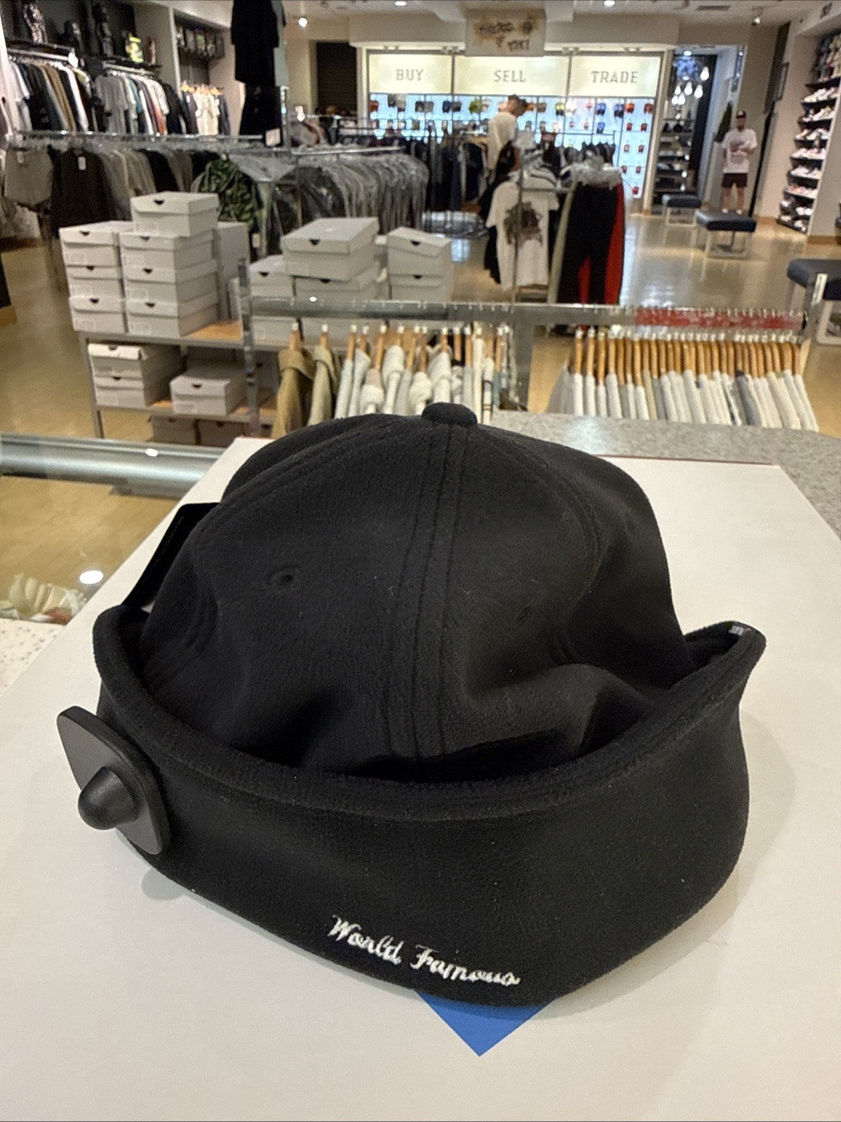 Supreme WINDSTOPPER Earflap Camp Cap FW24 Black