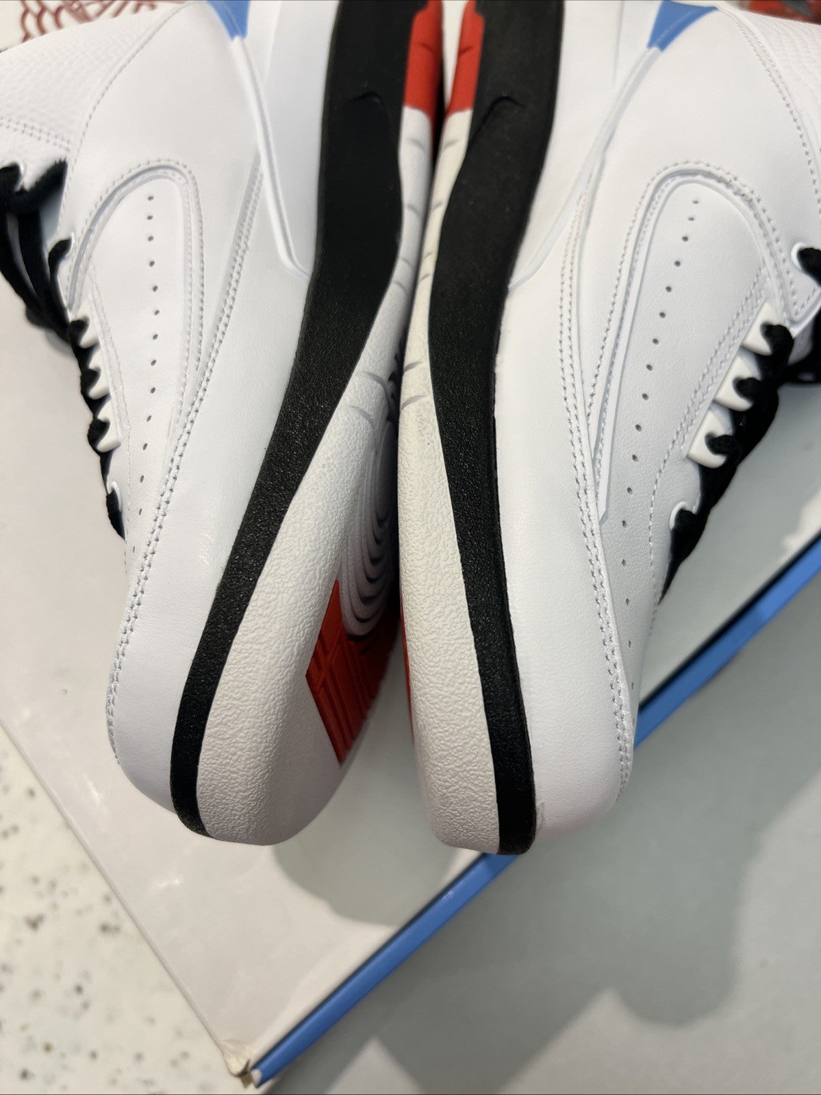 Air Jordan 2 x Converse Alumni Pack Sz 8 DEFECT