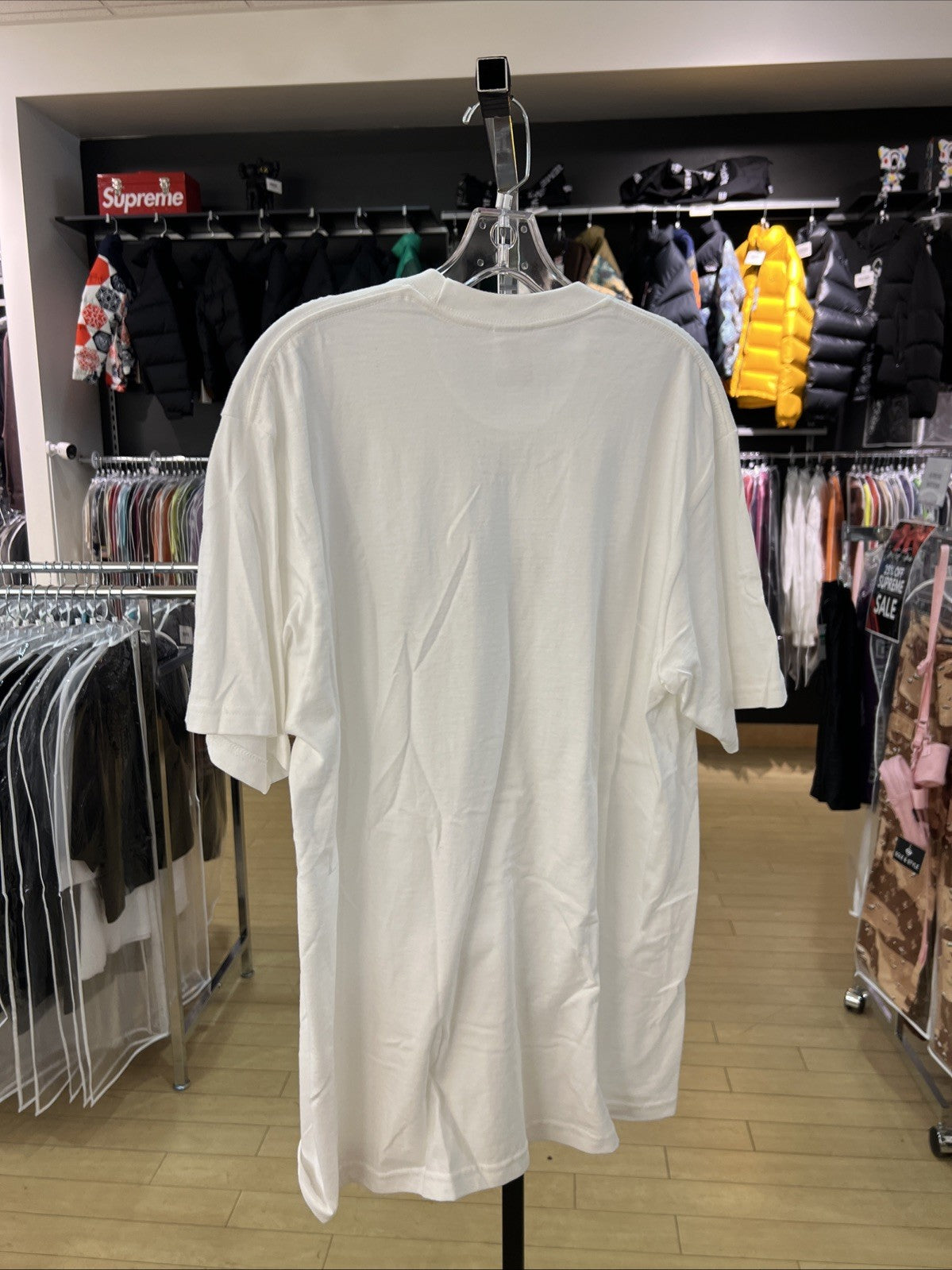 Supreme Paris S/S T Shirt White