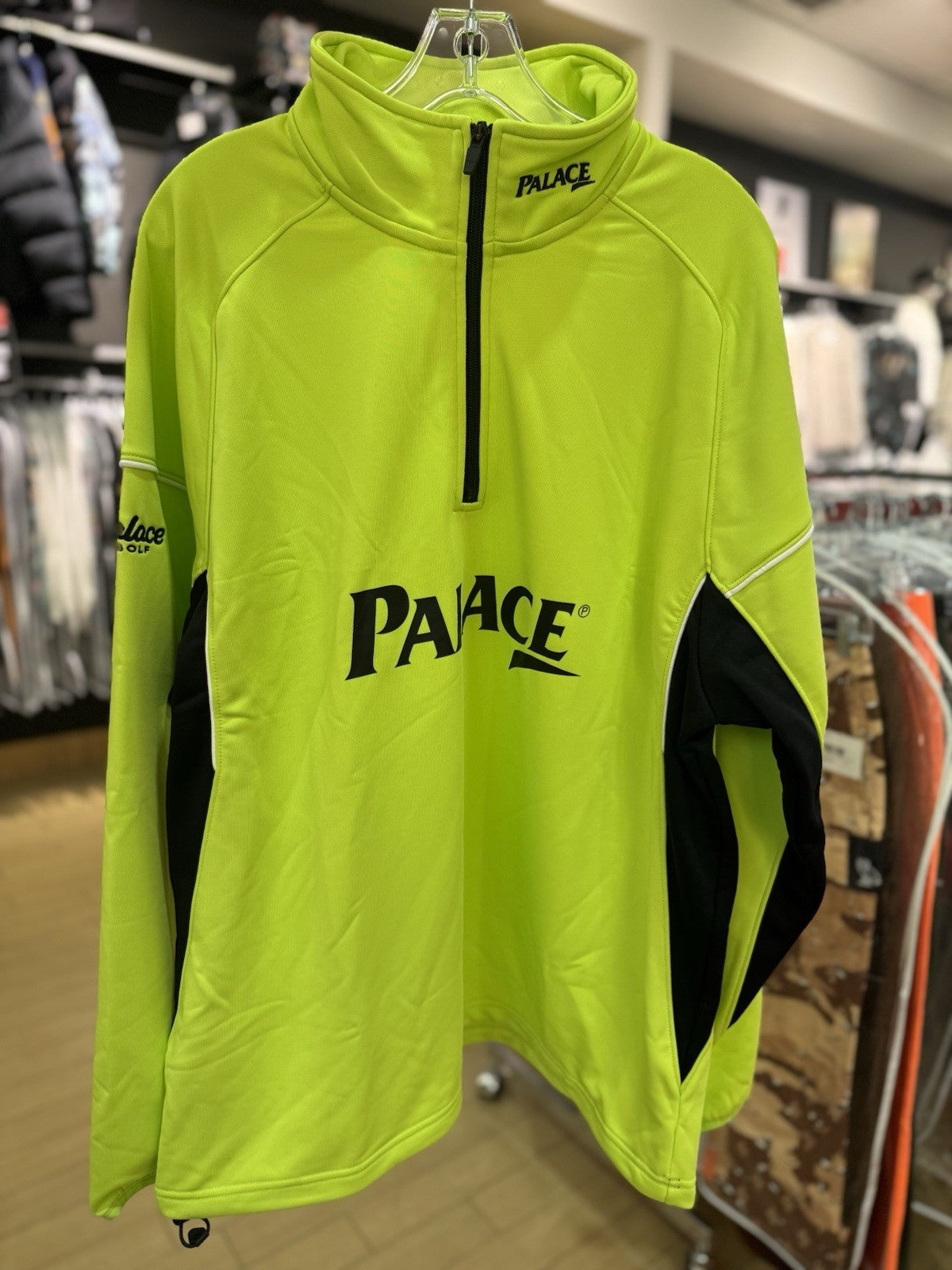 Palace Hole In 1/4 Zip