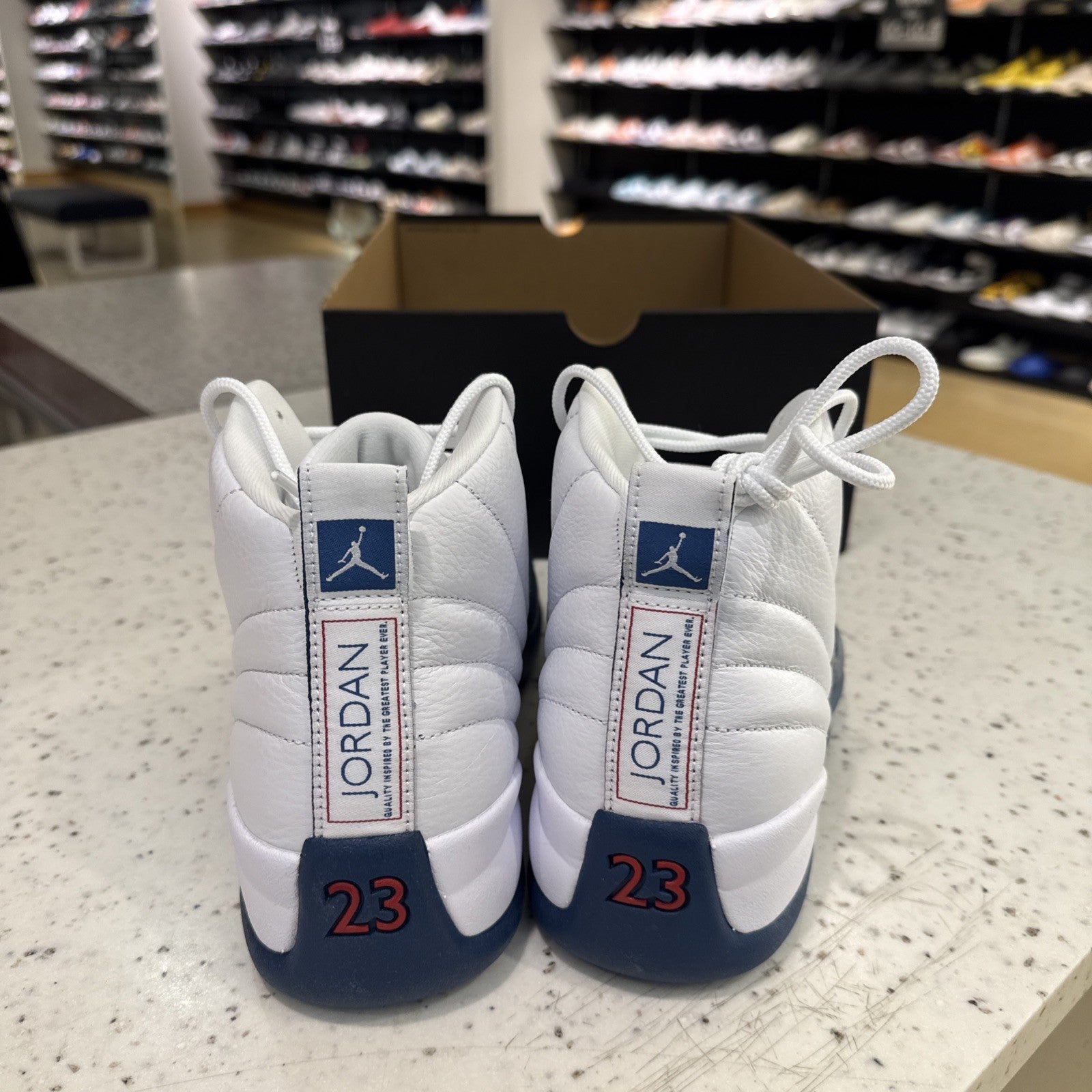 Size 9 - Air Jordan 12 Retro 2025 French Blue Missing Lid